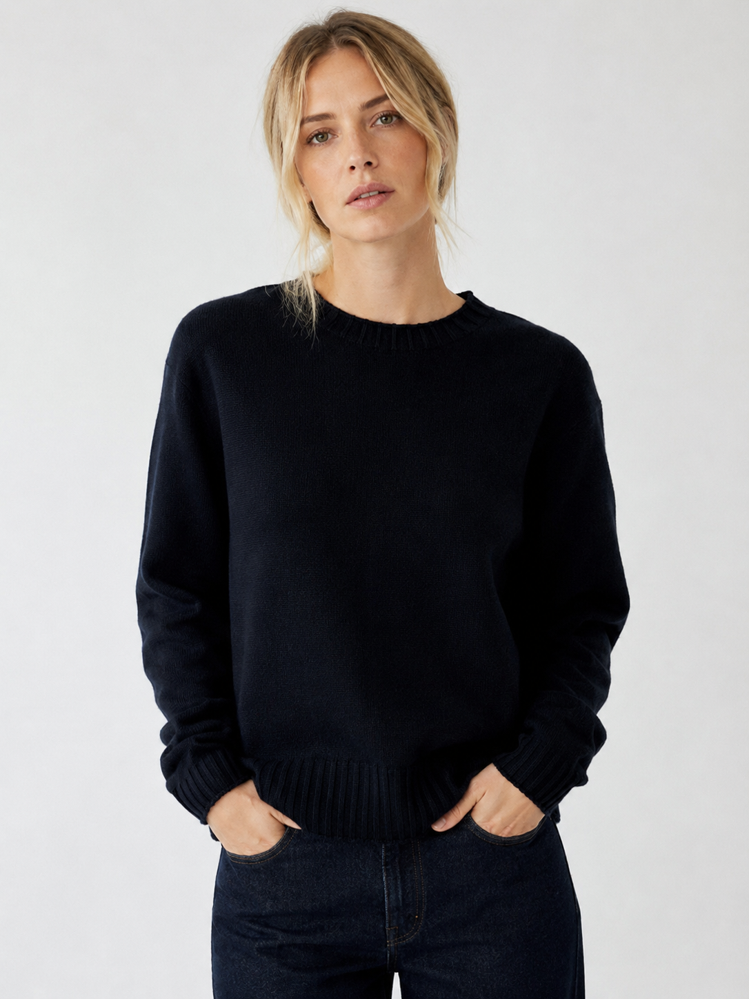 Maglione Flirt merino blu