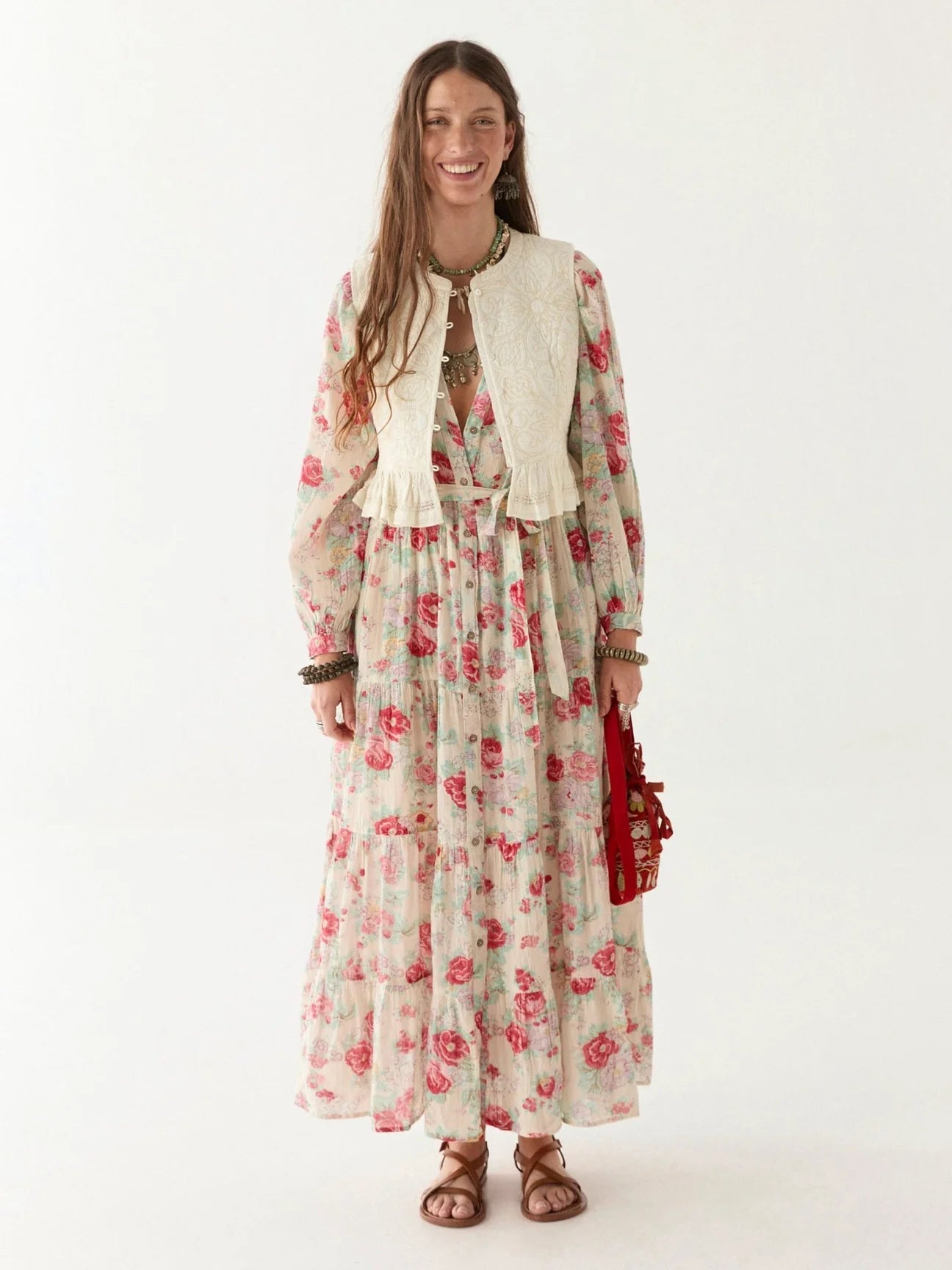 Abito Maison Hotel Balmoral Agustina Dress Candy Roses