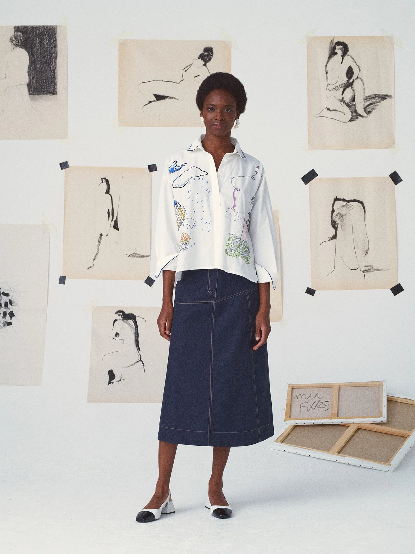 Camicia Mii Greta - Le Surrealisme