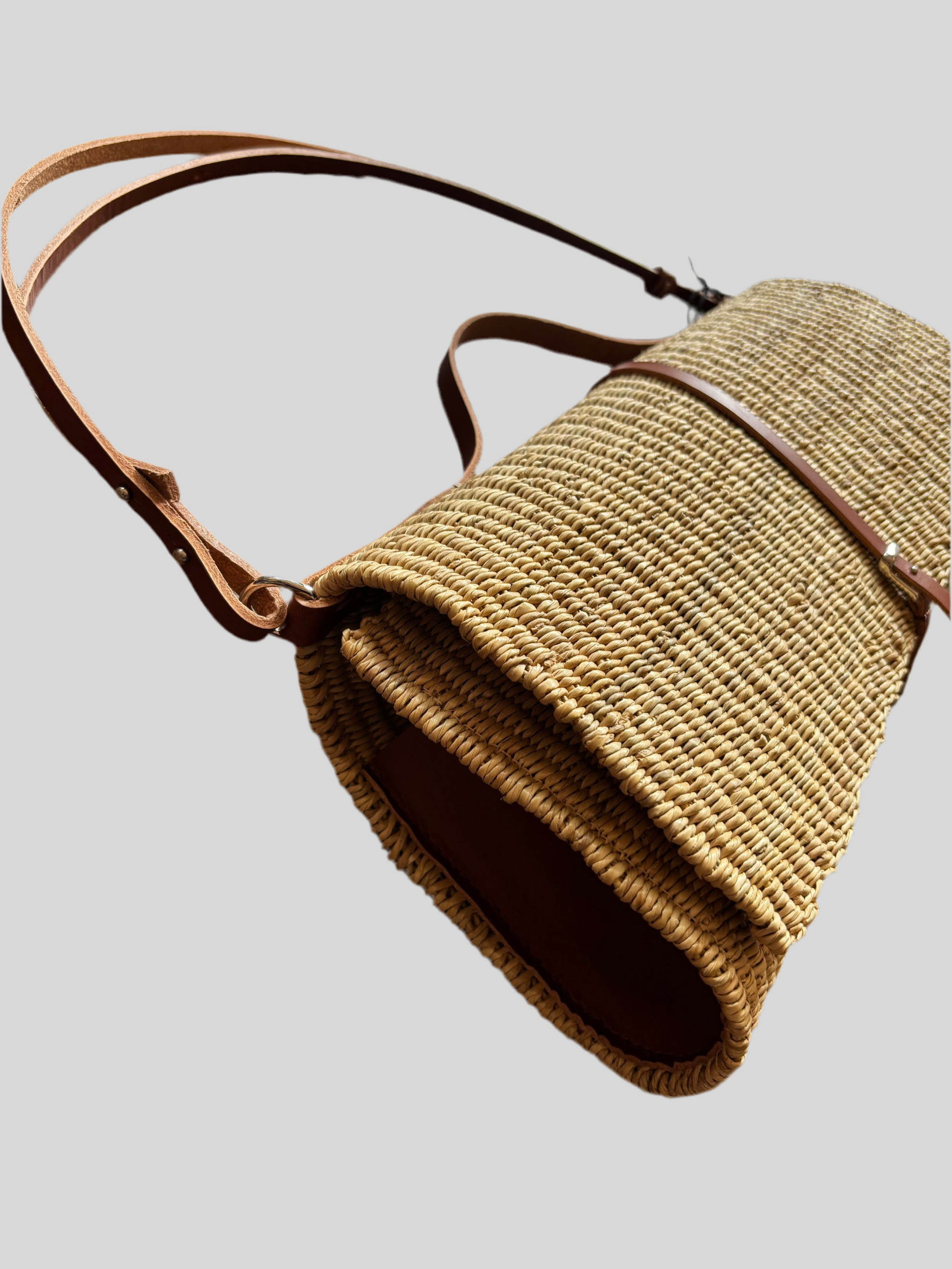 Borsa Muun Maxi Clutch Tan