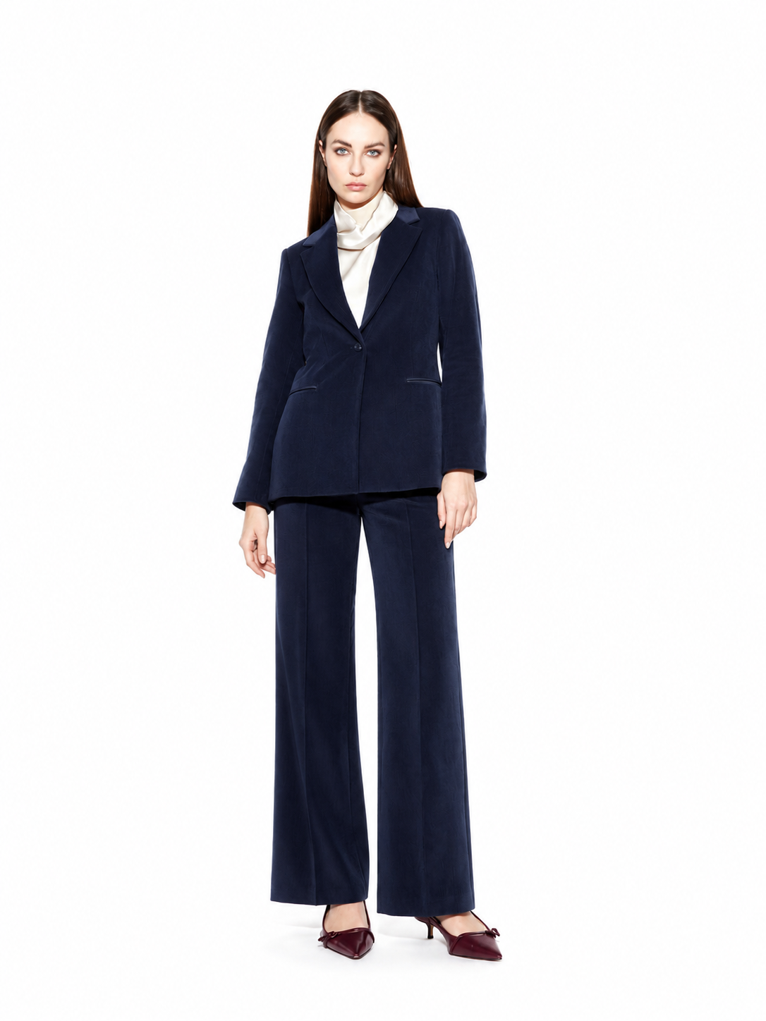 Giacca Flirt velluto blu