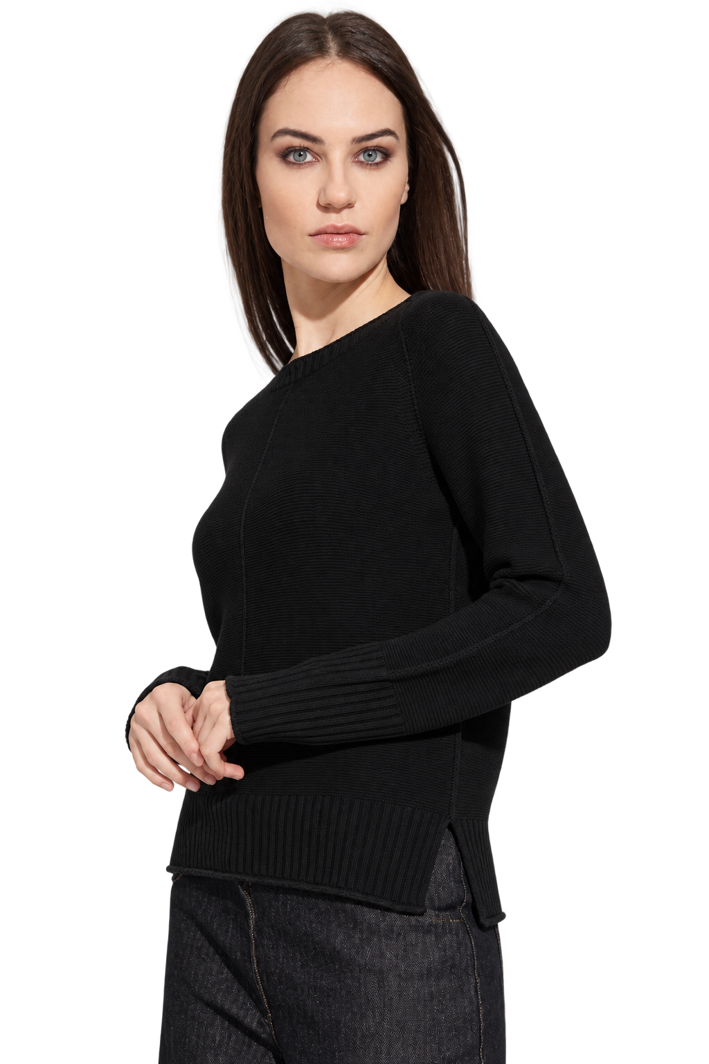 Maglione Flirt merino nero
