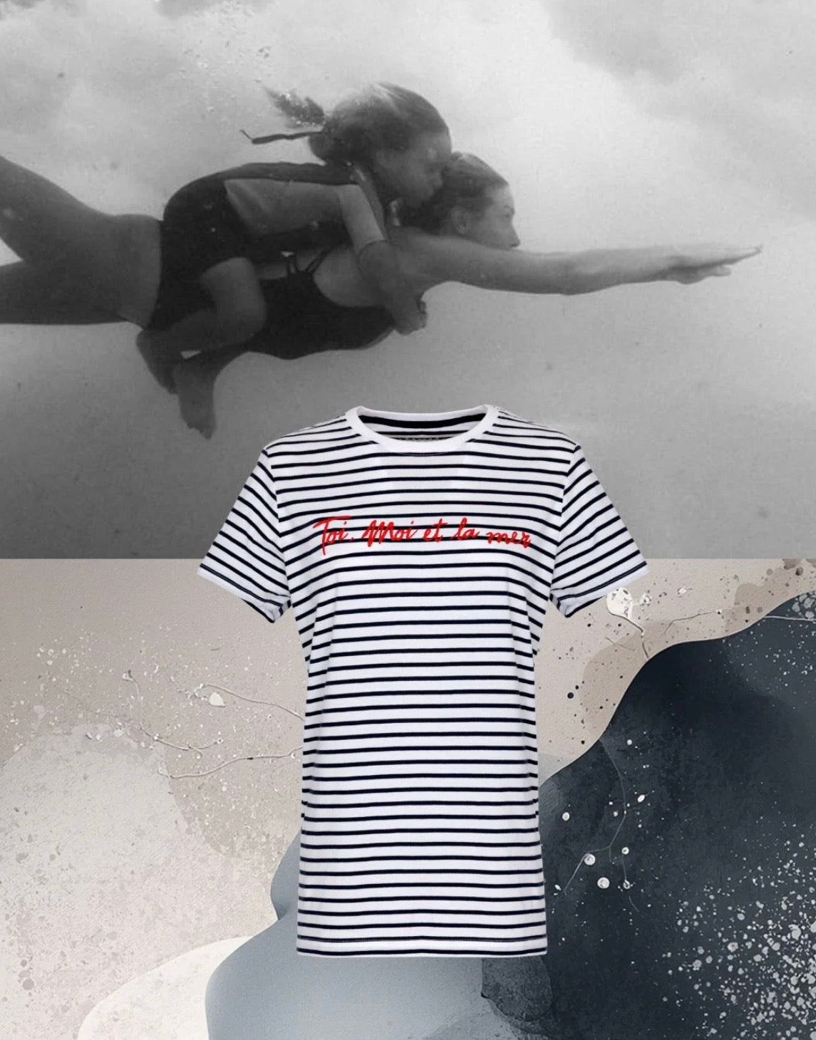 T-shirt Mimi a La Mer Toi, Moi et la Mer