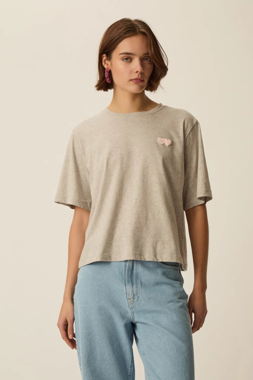 T-shirt Des Petits Hauts Jerrypatch