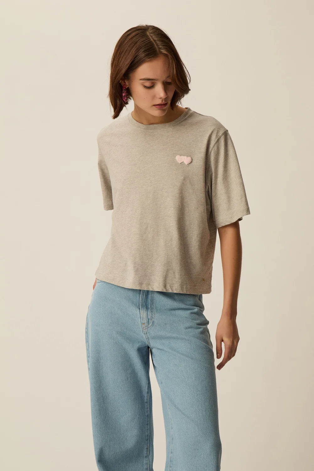 T-shirt Des Petits Hauts Jerrypatch