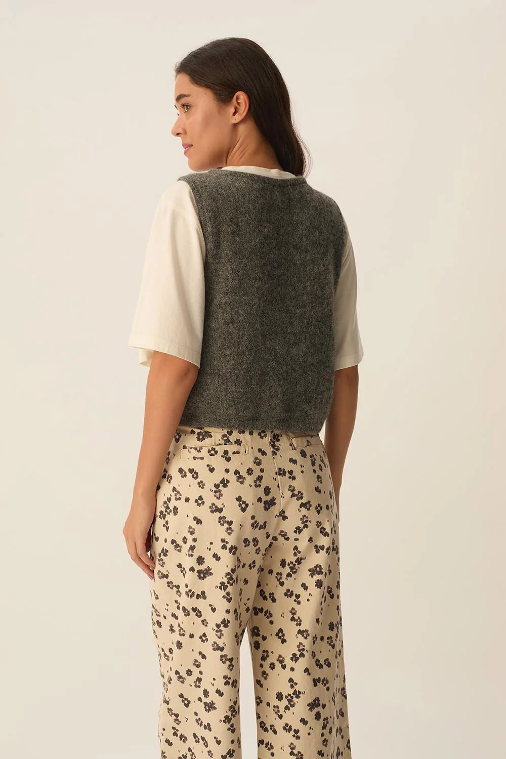 Gilet Des Petits Hauts Angelo anthracite