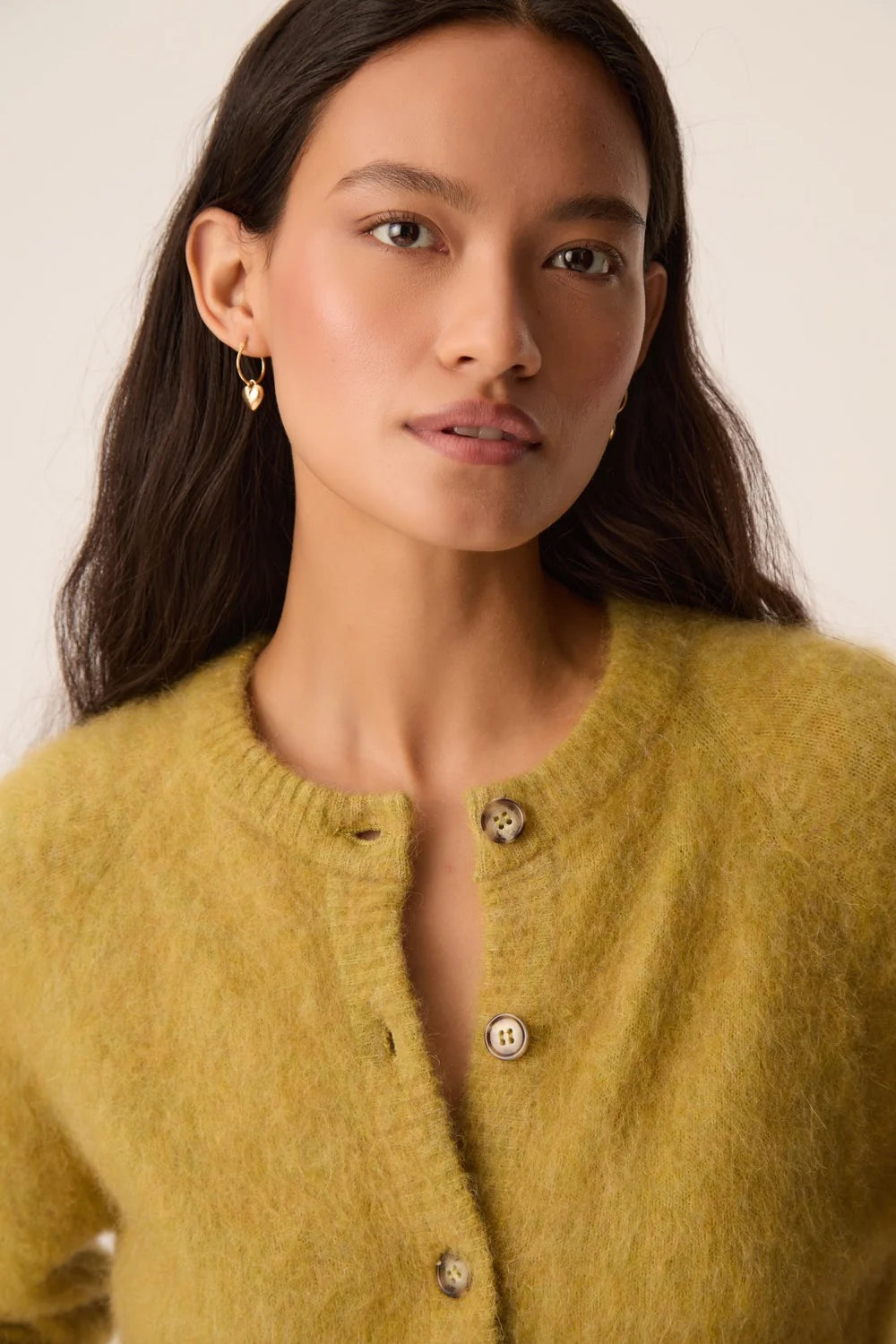 Cardigan Des Petits Hauts Colombine tilleul