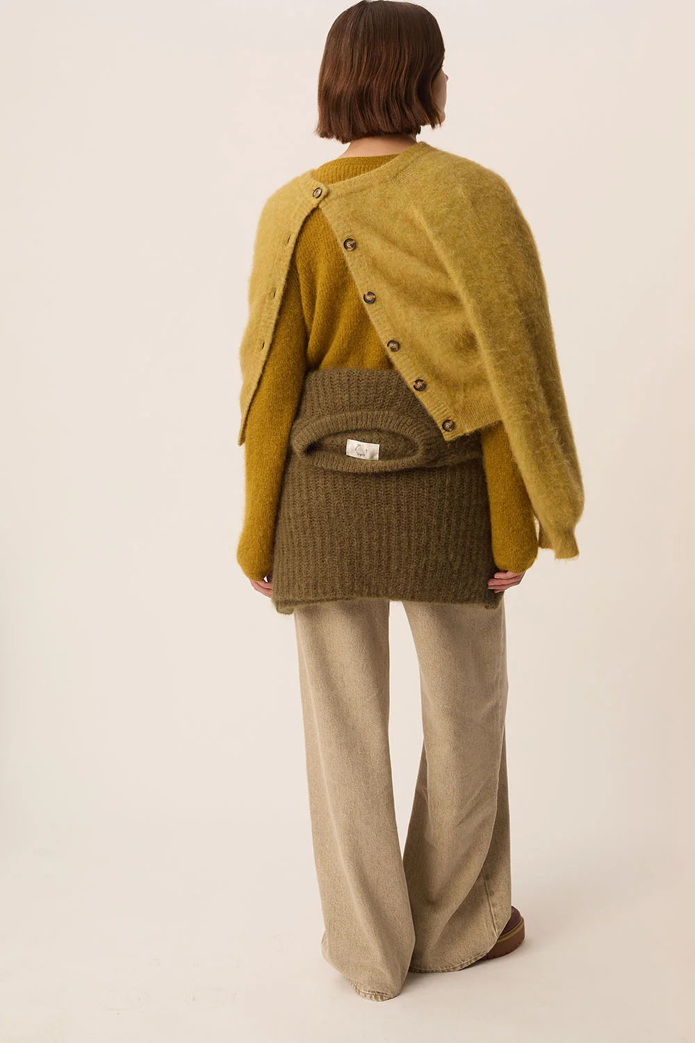 Cardigan Des Petits Hauts Colombine tilleul