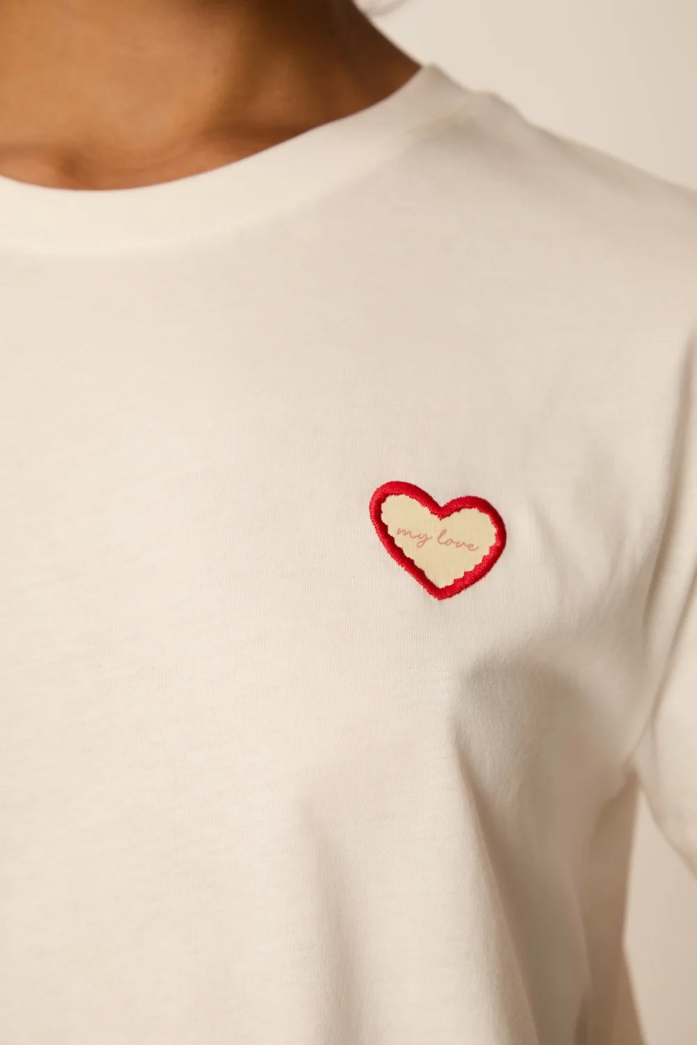 T-shirt Des Petits Hauts Ilian ecru