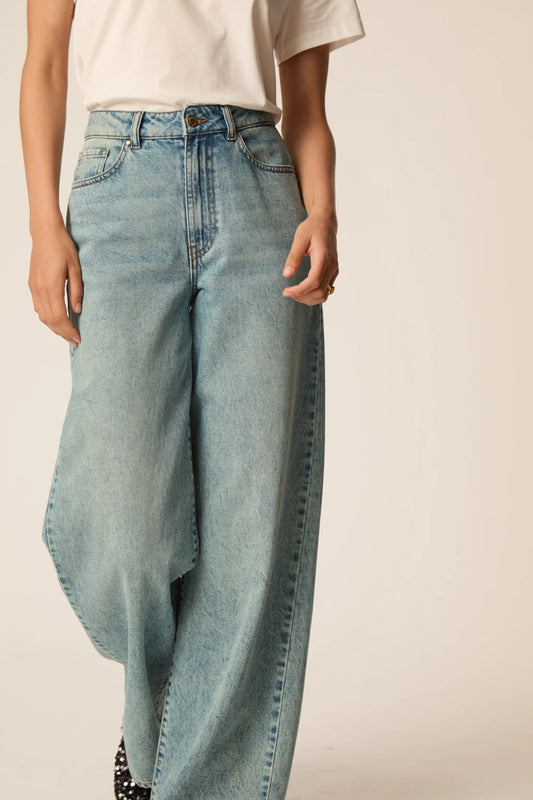 Jeans Des Petits Hauts Louela bleach vintage