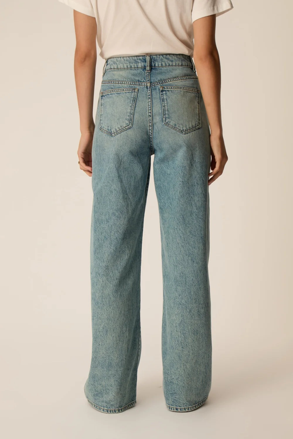 Jeans Des Petits Hauts Louela bleach vintage