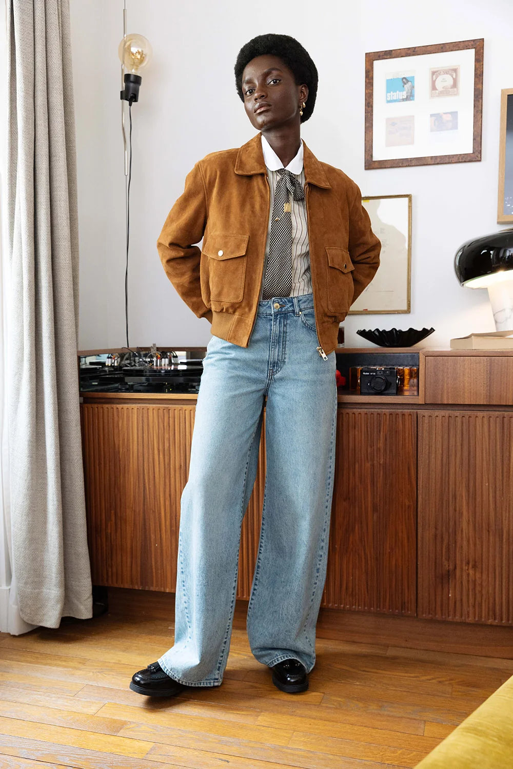 Jeans Des Petits Hauts Louela bleach vintage