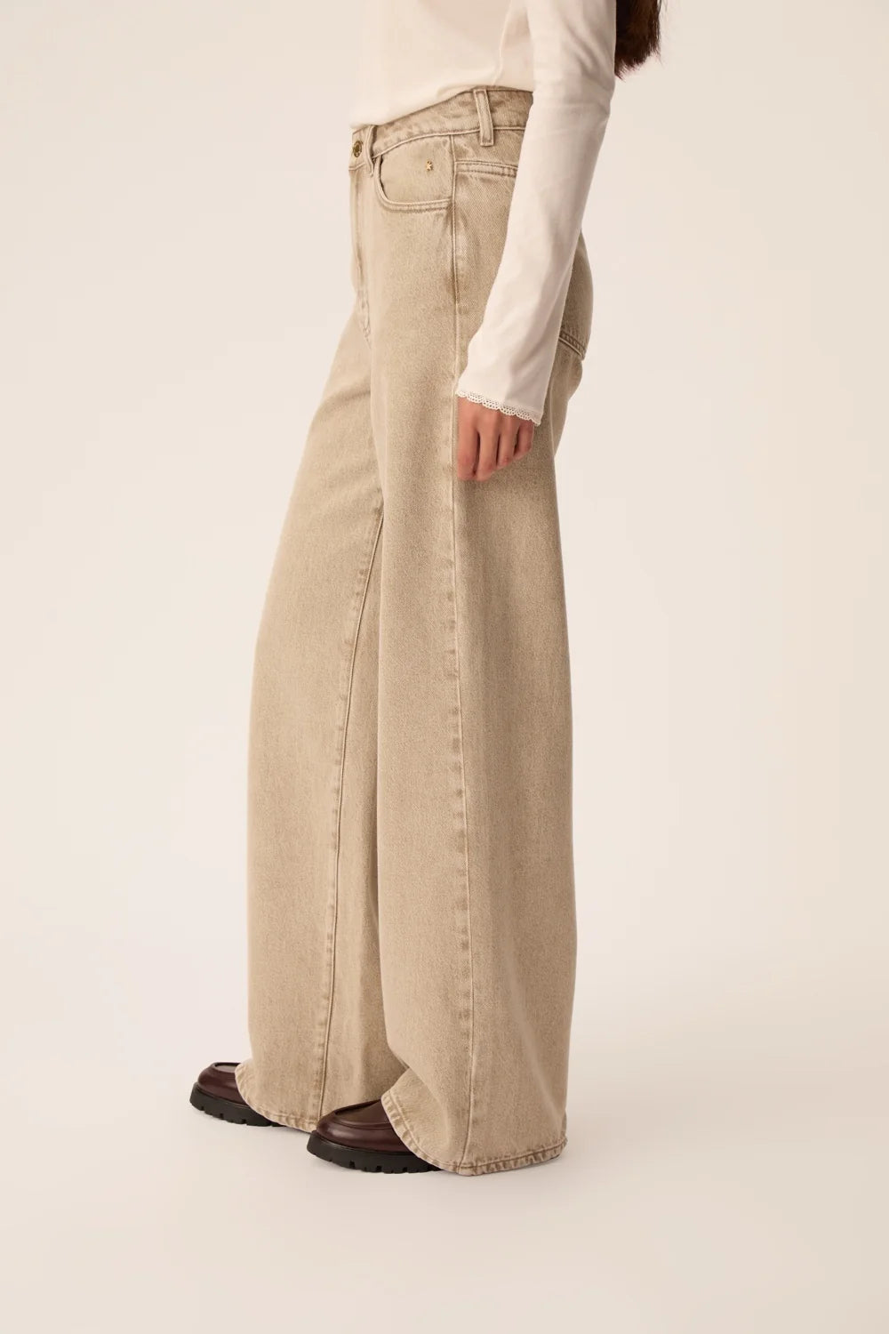 Jeans Des Petits Hauts Louela argile