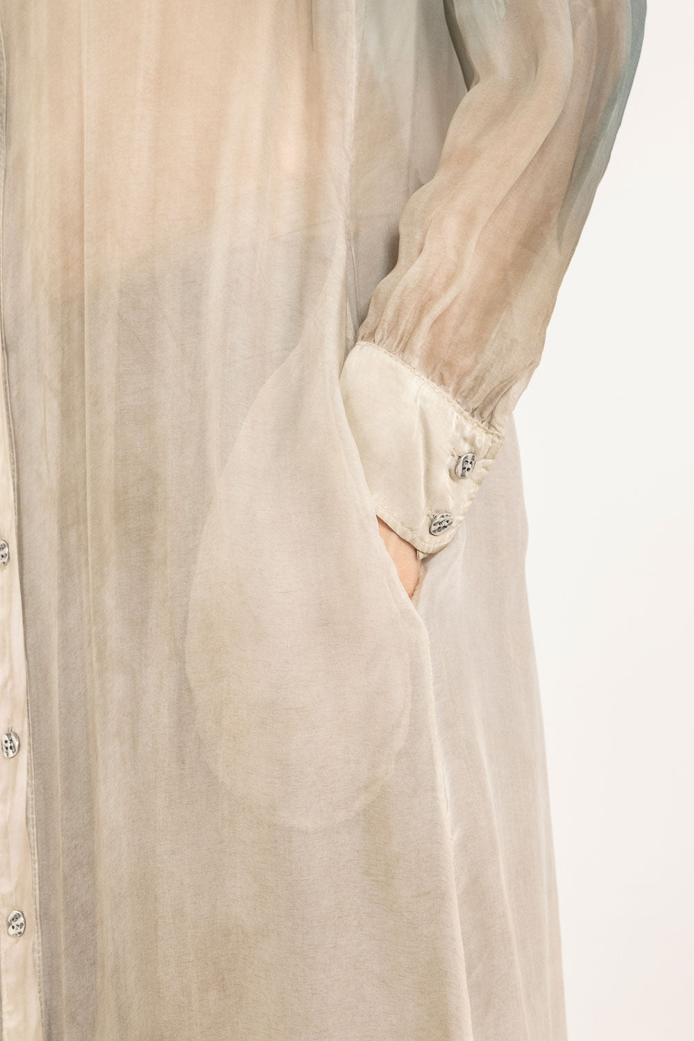 Abito Sanctamuerte chemisier Sand Tiffany