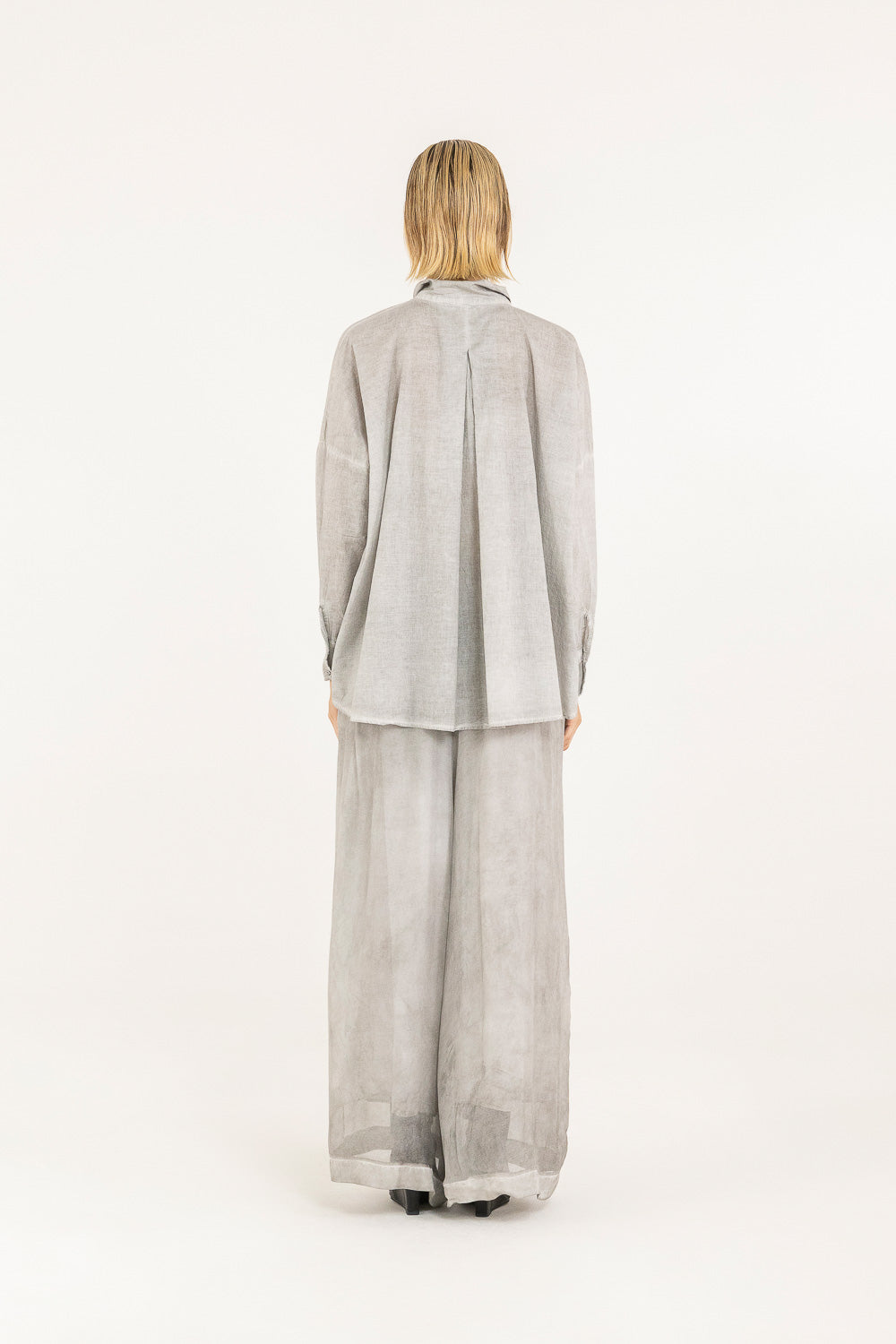 Camicia Sanctamuerte Silver Pearl