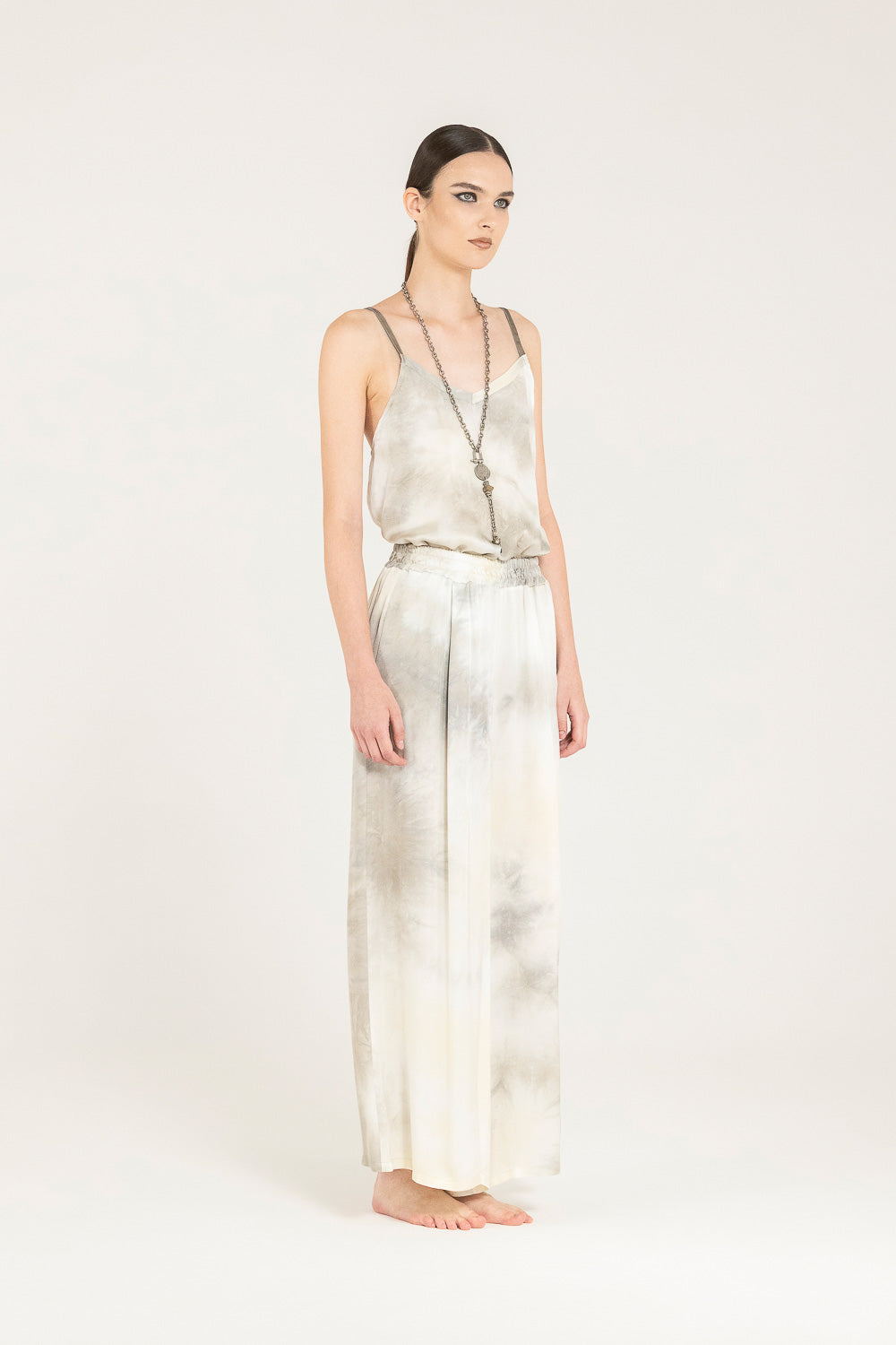 Pantalone Sanctamuerte Sand Shell Print