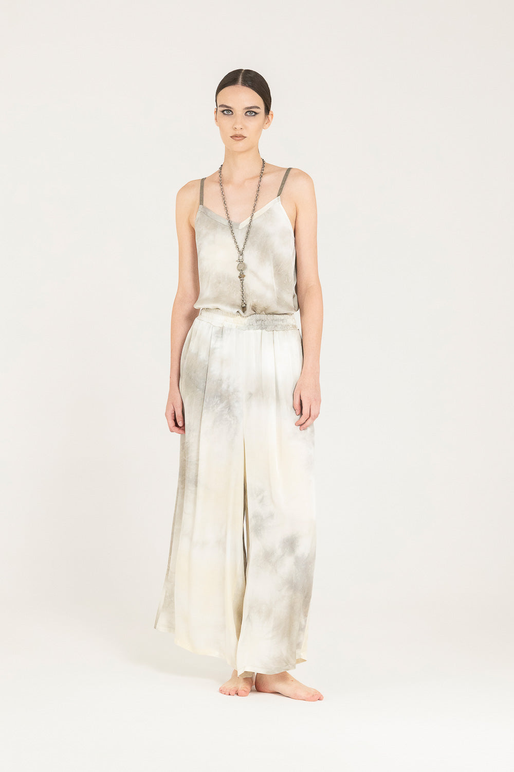 Pantalone Sanctamuerte Sand Shell Print