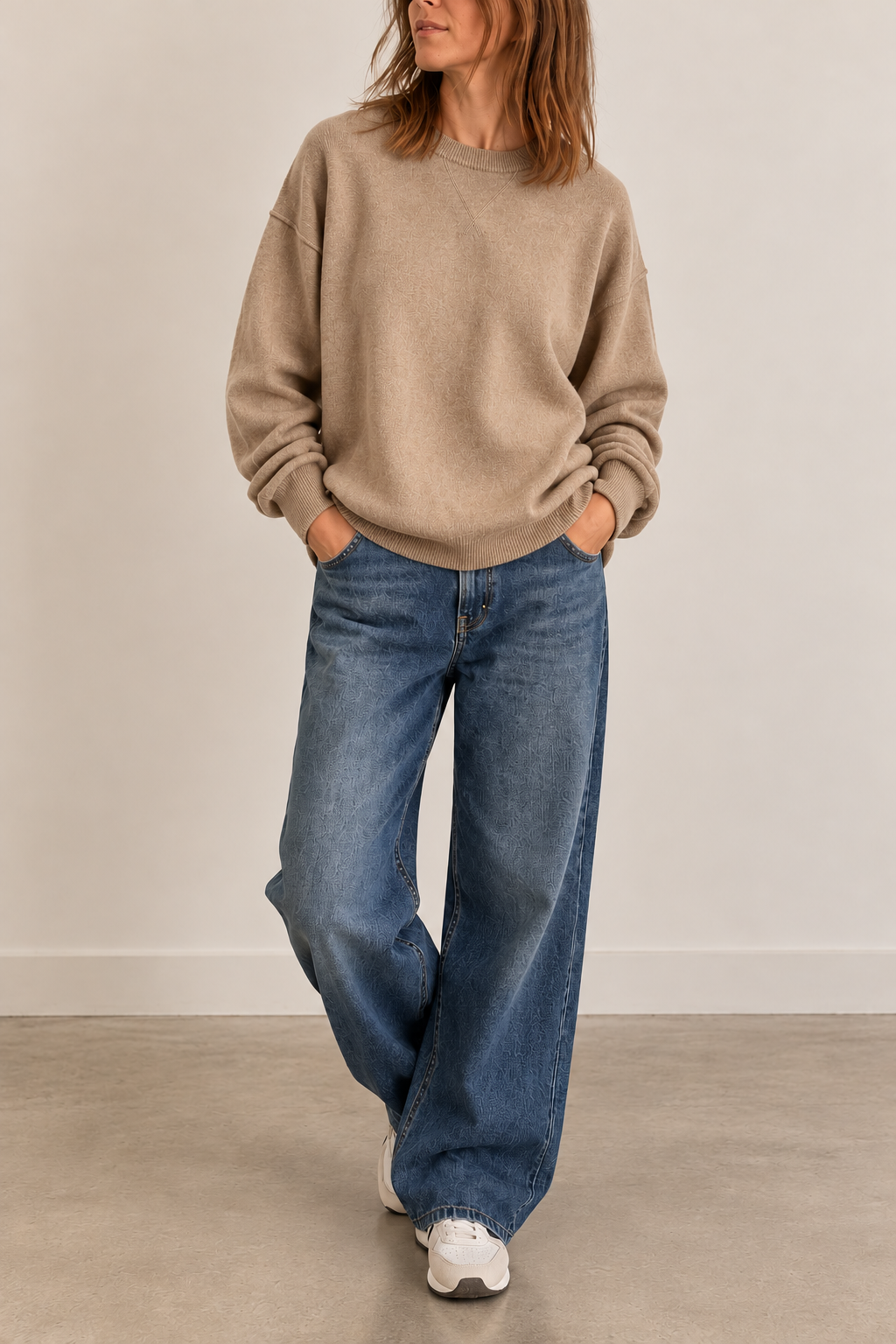 Maglione Absolut Cashmere Andy chestnut - unisex