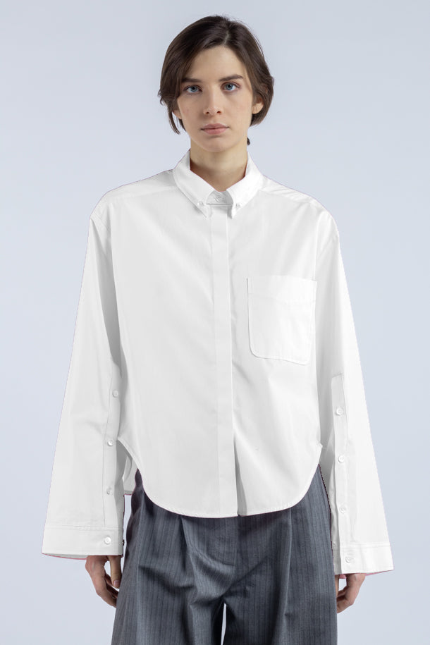 Camicia Phisique Du Role bianca piercing