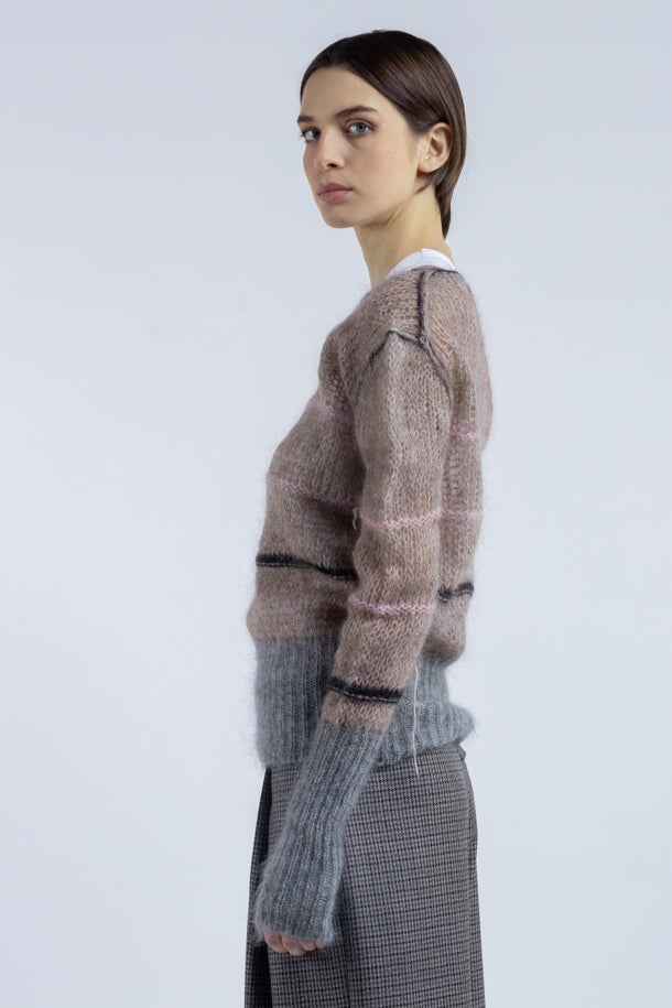 Maglione Phisique Du Role rete beige