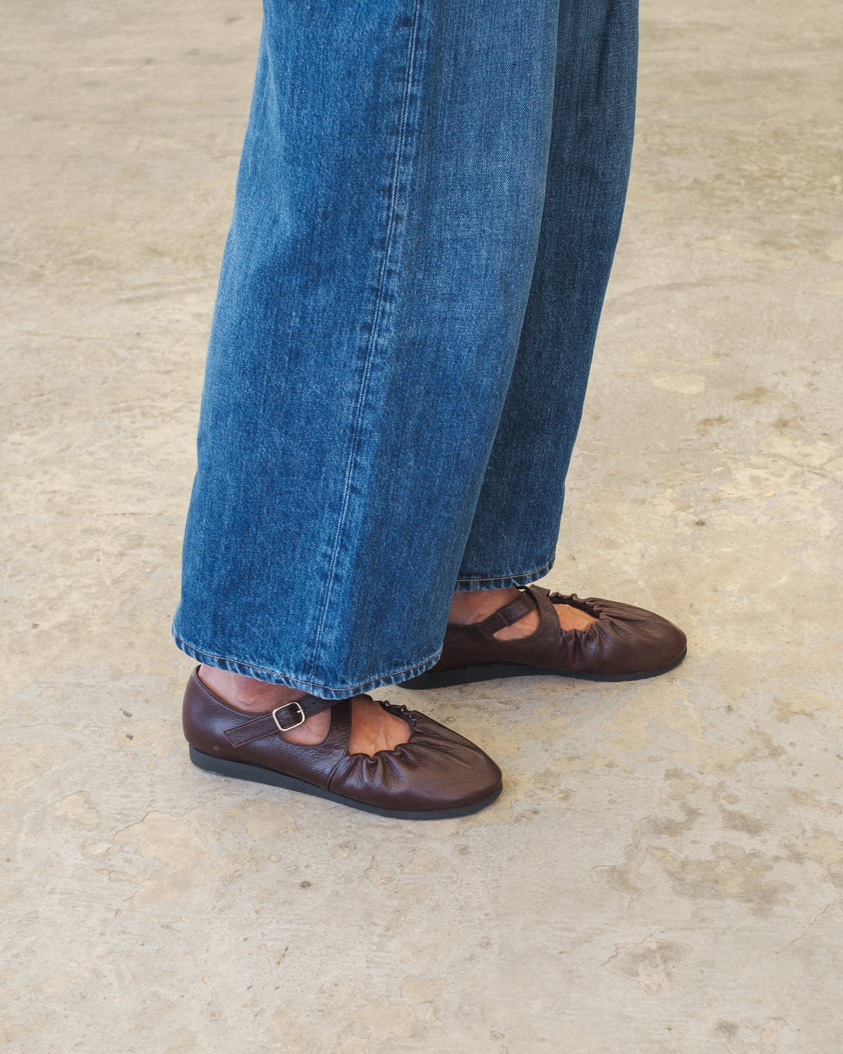 Ballerina Naguisa Bec dark brown