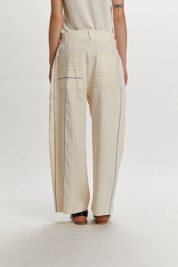 Pantalone Phisique Du Role burro a righe 