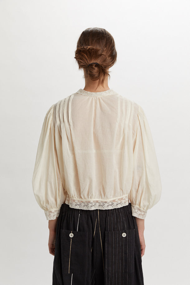 Camicia Phisique Du Role pizzo burro