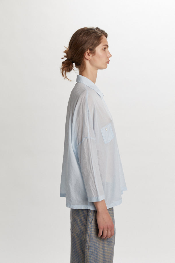 Camicia Phisique Du Role mussola azzurra