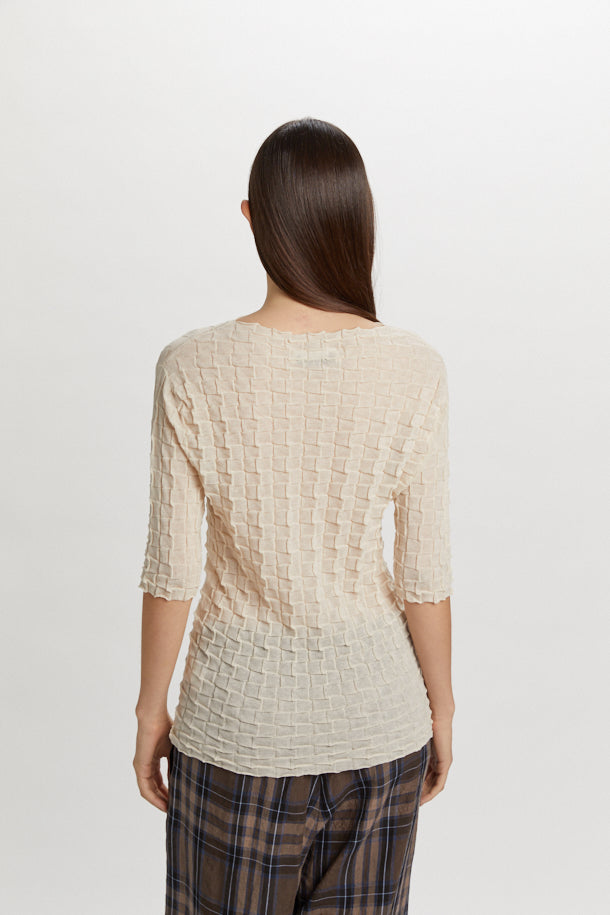 Maglia Phisique Du Role lavorata burro