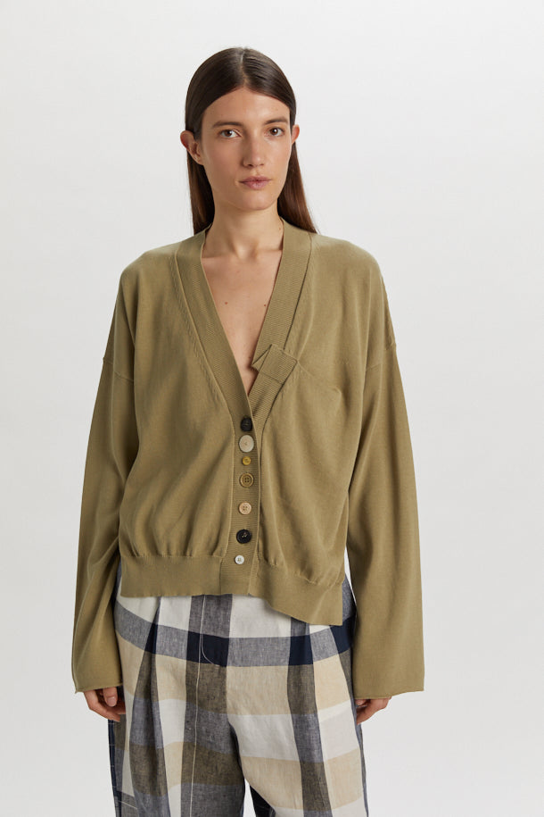 Cardigan Phisique Du Role verde salice