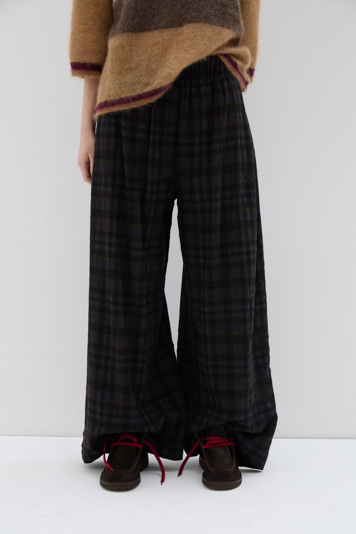 Pantalone Phisique New Roma check 