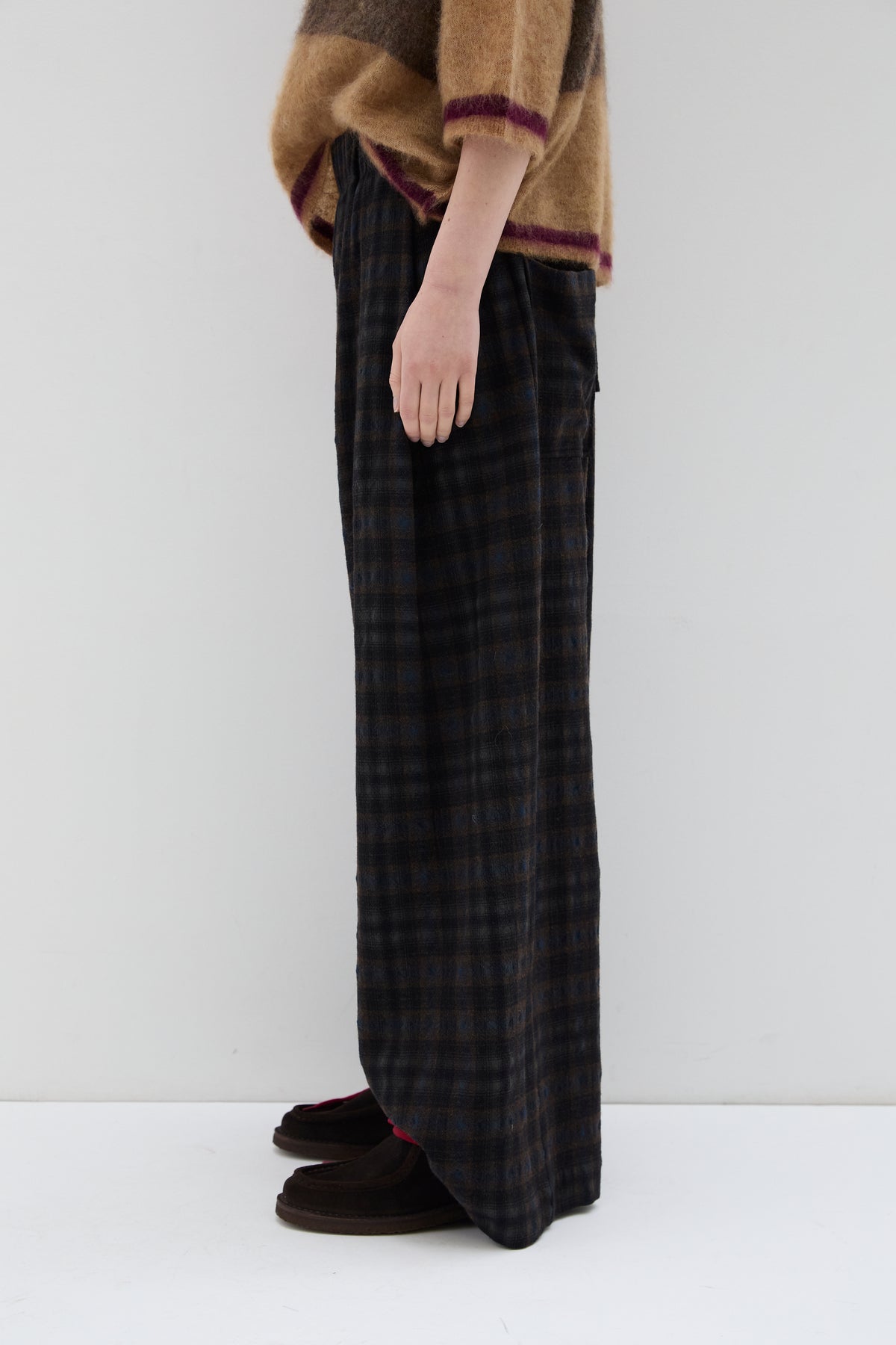 Pantalone Phisique New Roma check 