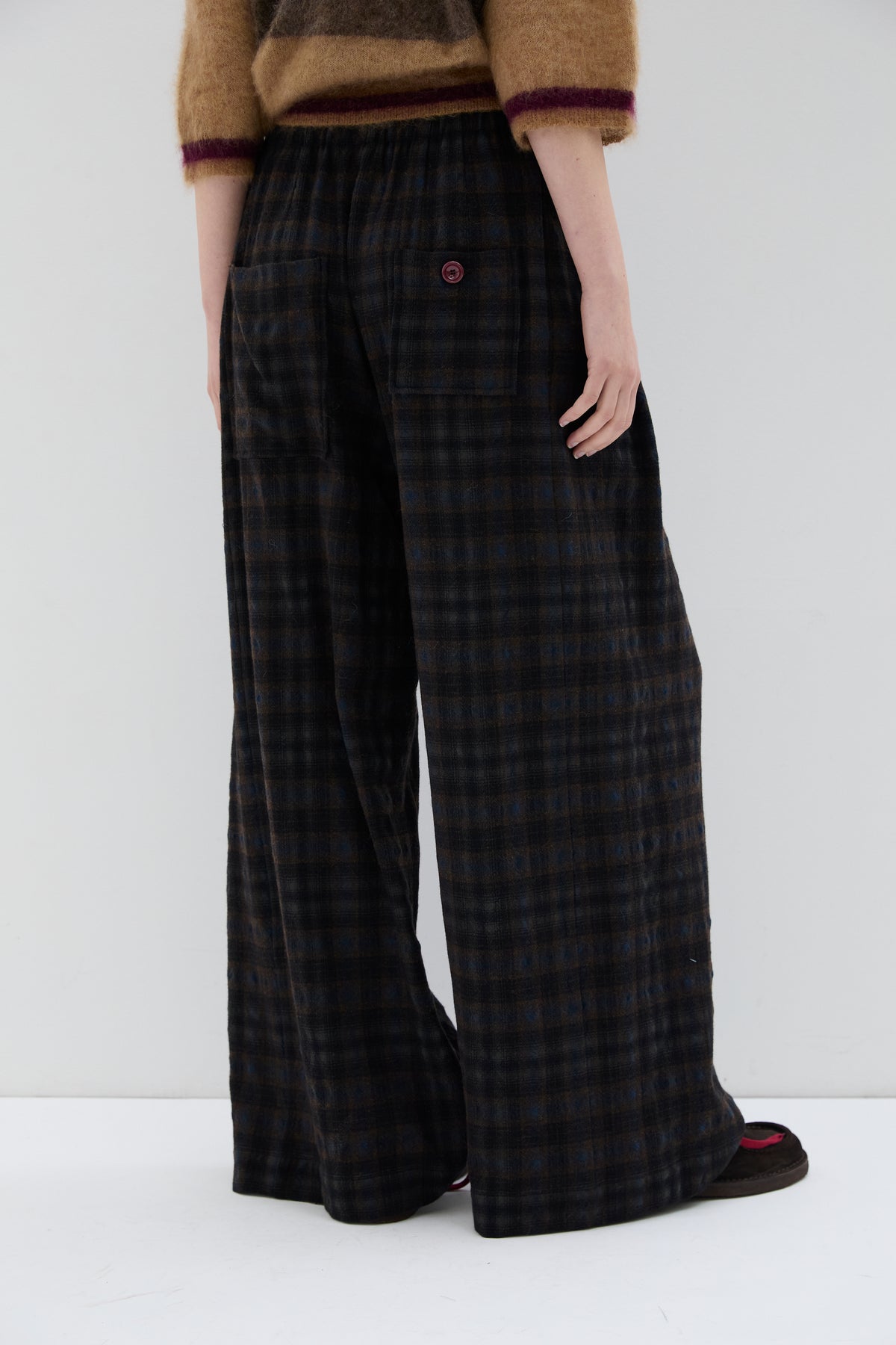Pantalone Phisique New Roma check 