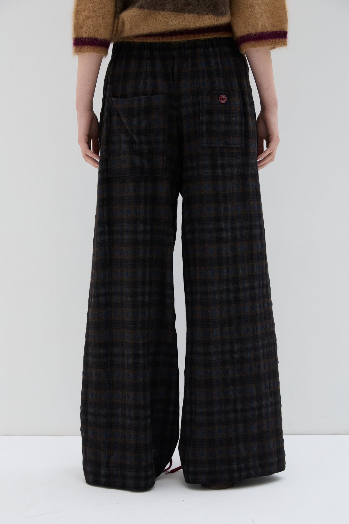Pantalone Phisique New Roma check 