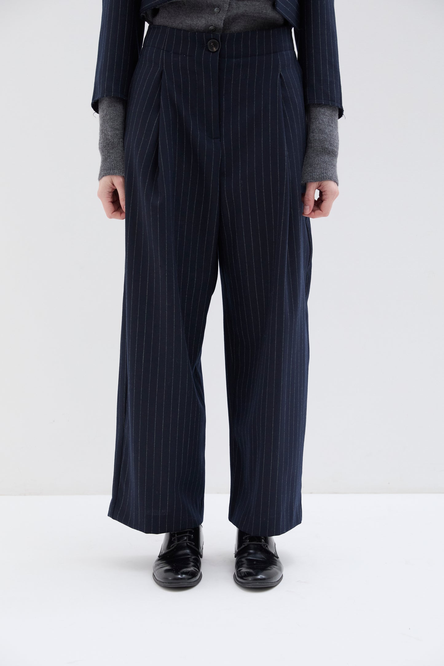 Pantalone Phisique Du Role Tokyo gessato blu