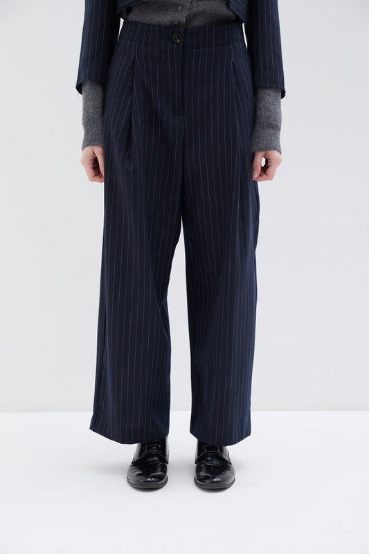 Pantalone Phisique Du Role Tokyo gessato blu