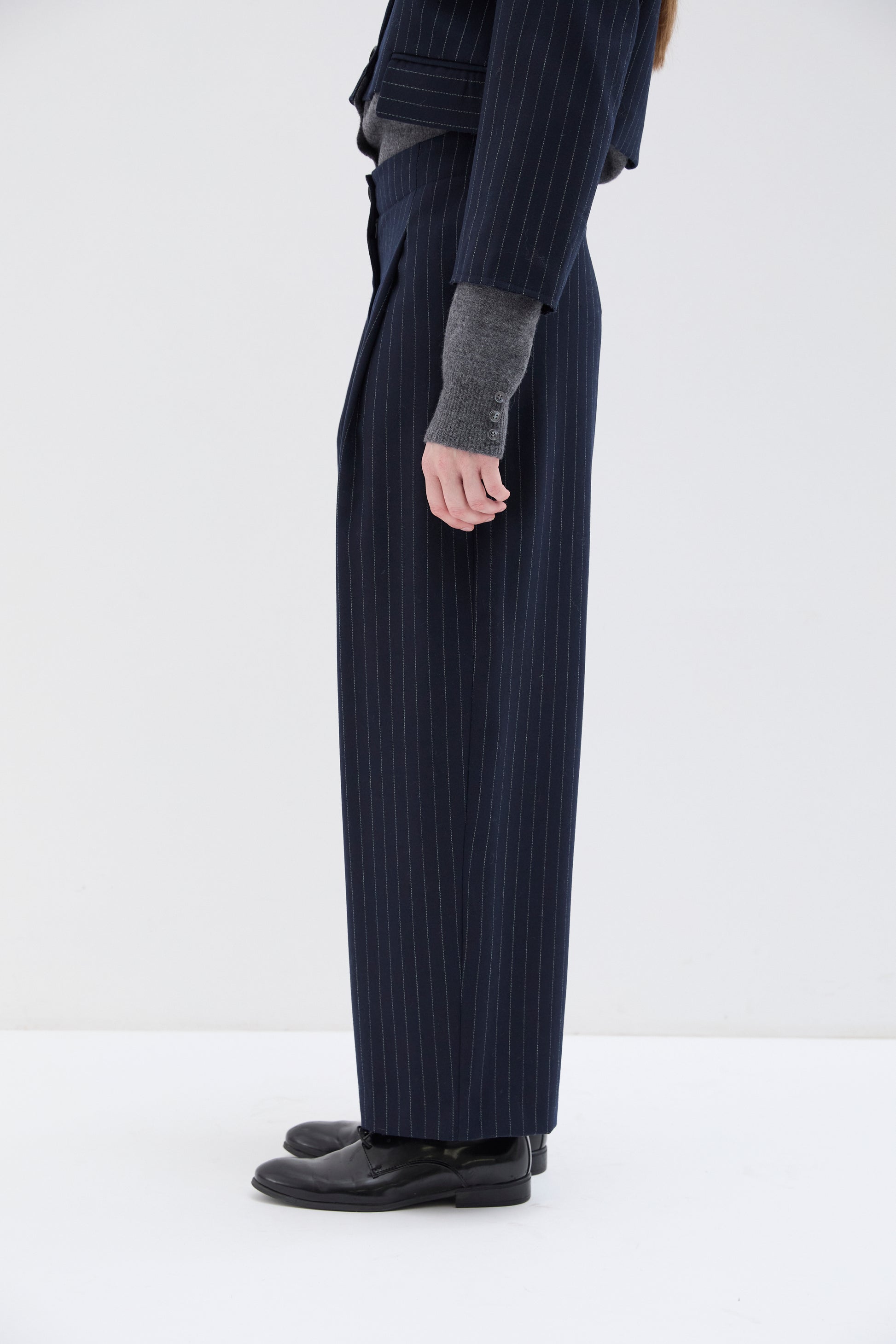 Pantalone Phisique Du Role Tokyo gessato blu