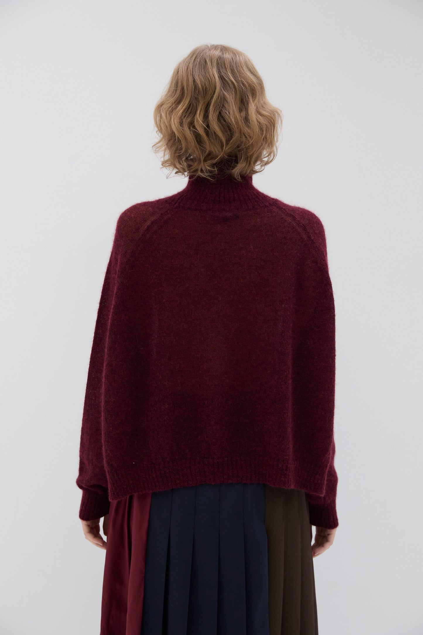 Maglione Phisique Du Role air alpaca bourgogne