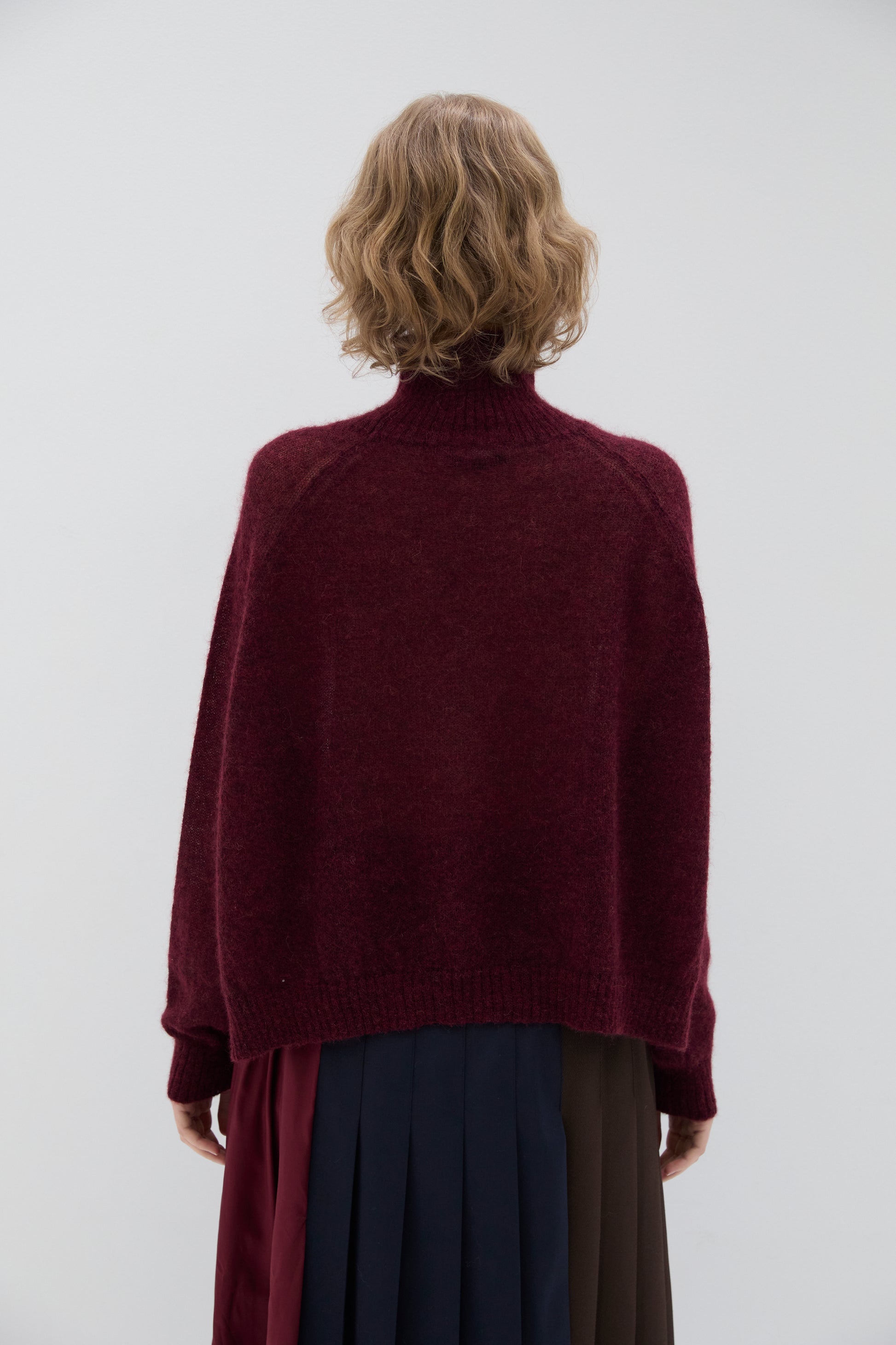 Maglione Phisique Du Role air alpaca bourgogne
