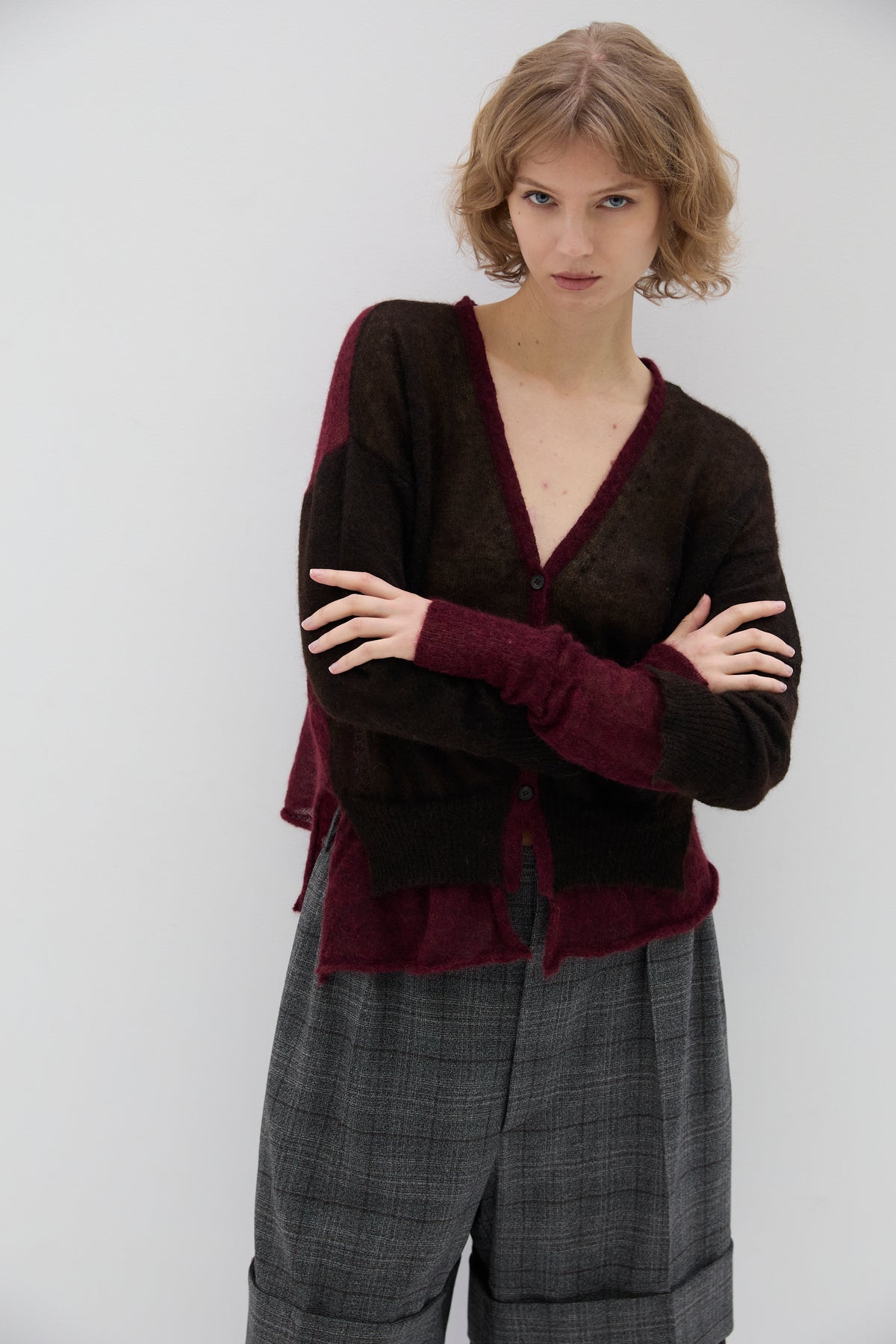 Cardigan Phisique Du Role bicolore