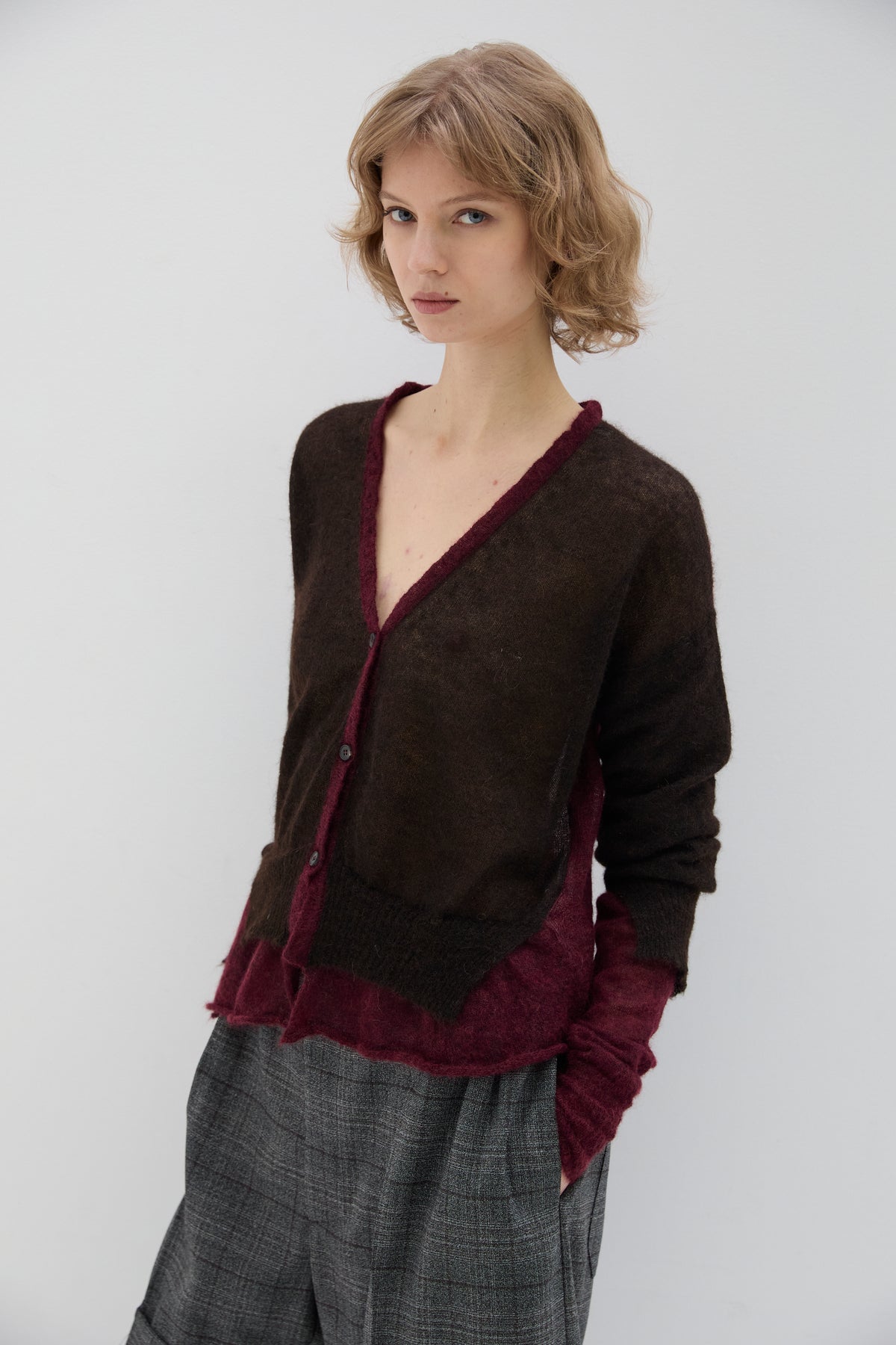 Cardigan Phisique Du Role bicolore