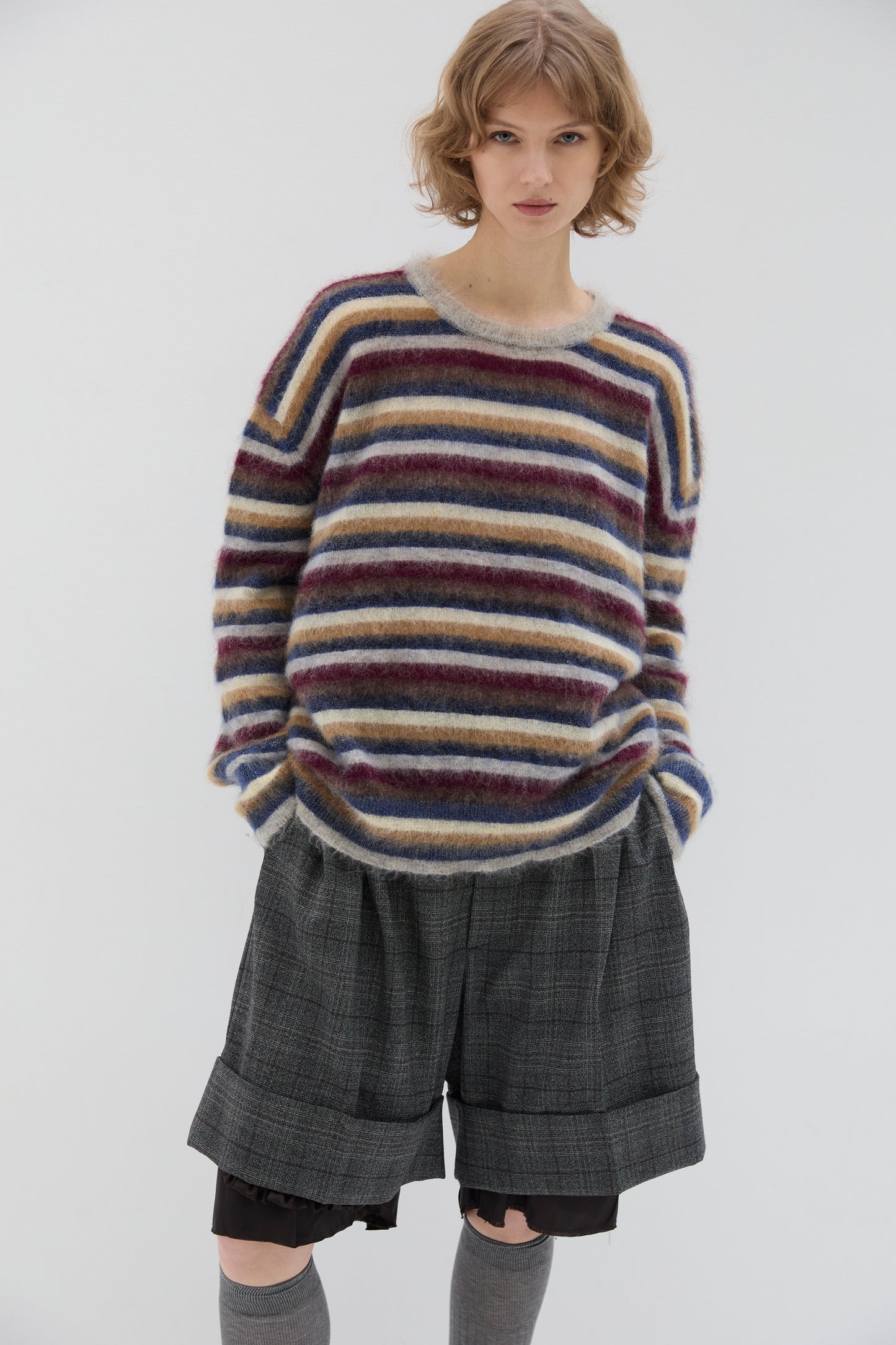 Maglione Phisique Du Role righe multicolore