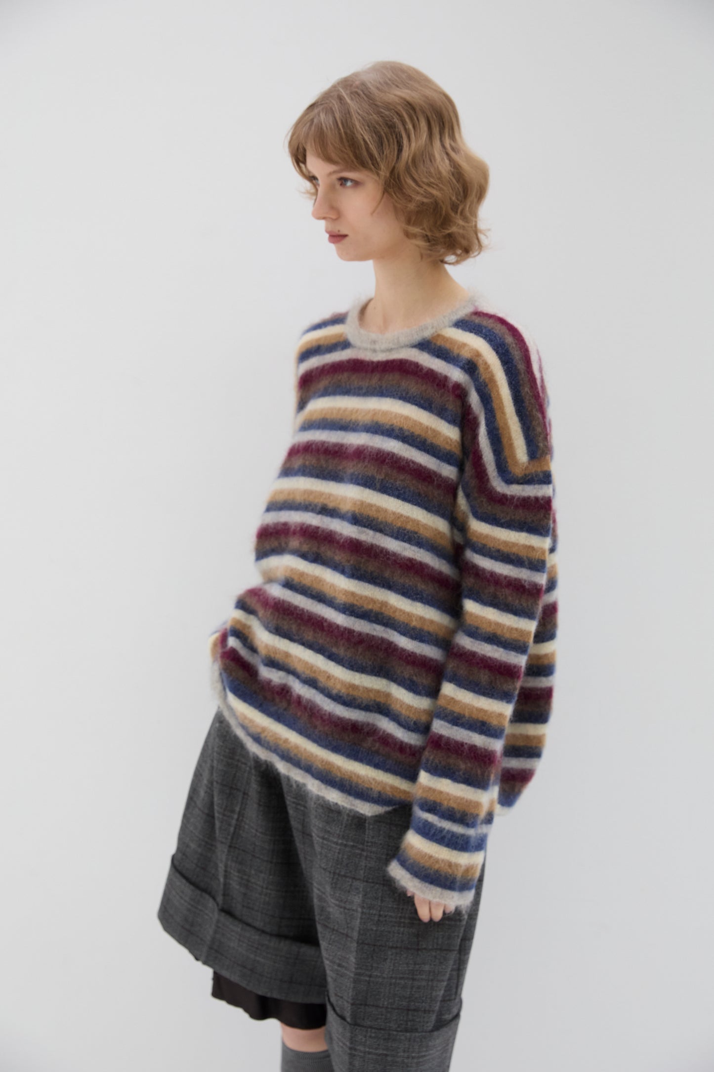 Maglione Phisique Du Role righe multicolore