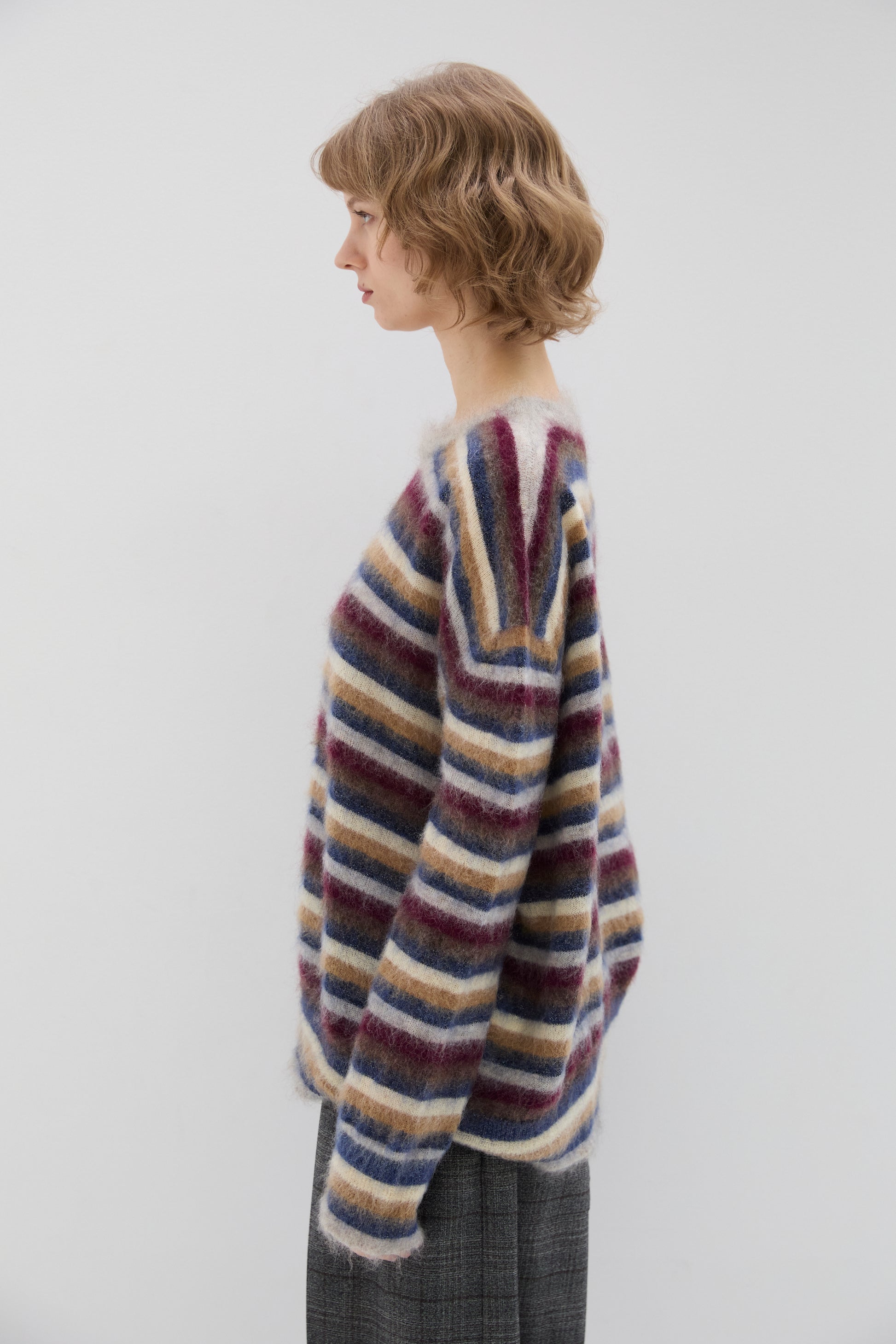 Maglione Phisique Du Role righe multicolore