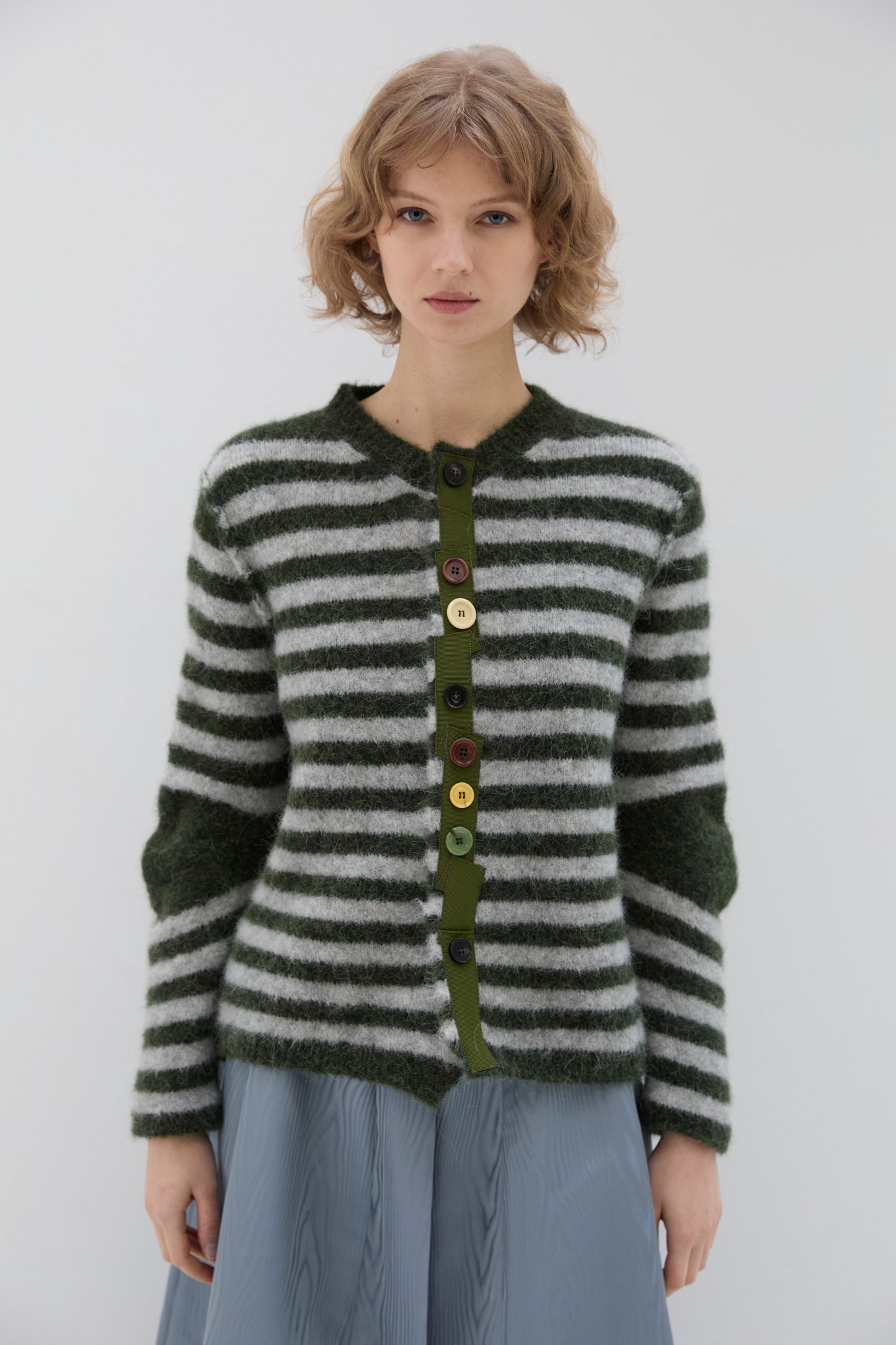 Cardigan Phisique Du Role righe army