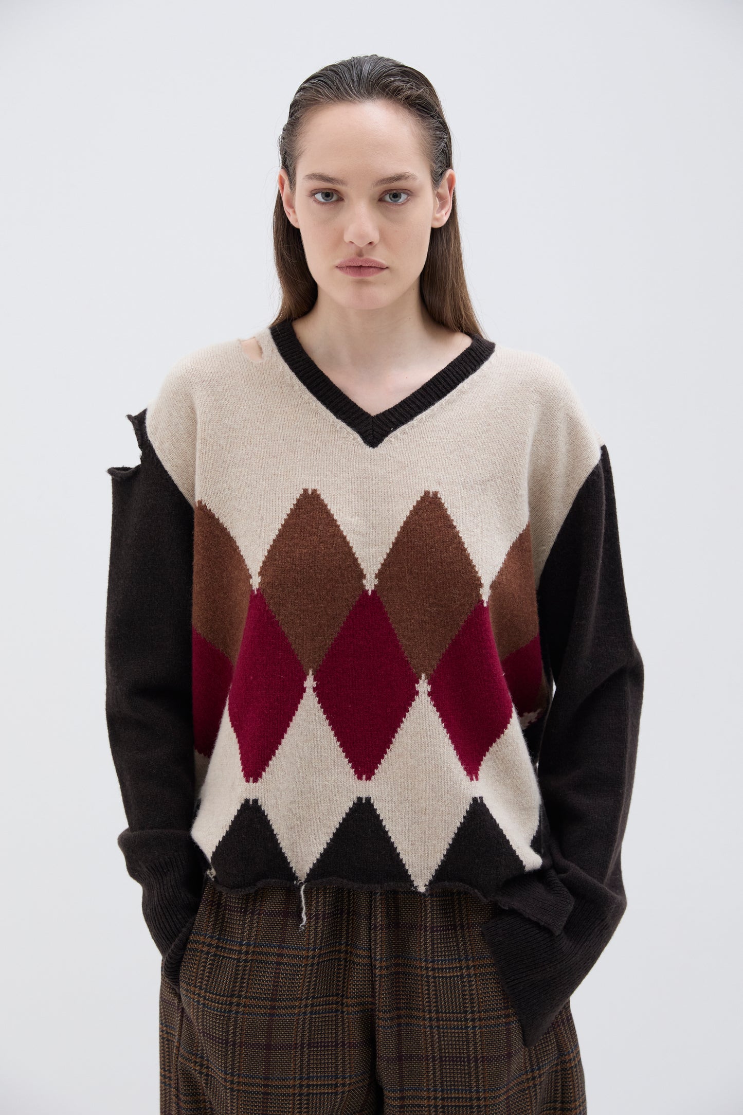 Cardigan Phisique Du Role righe army