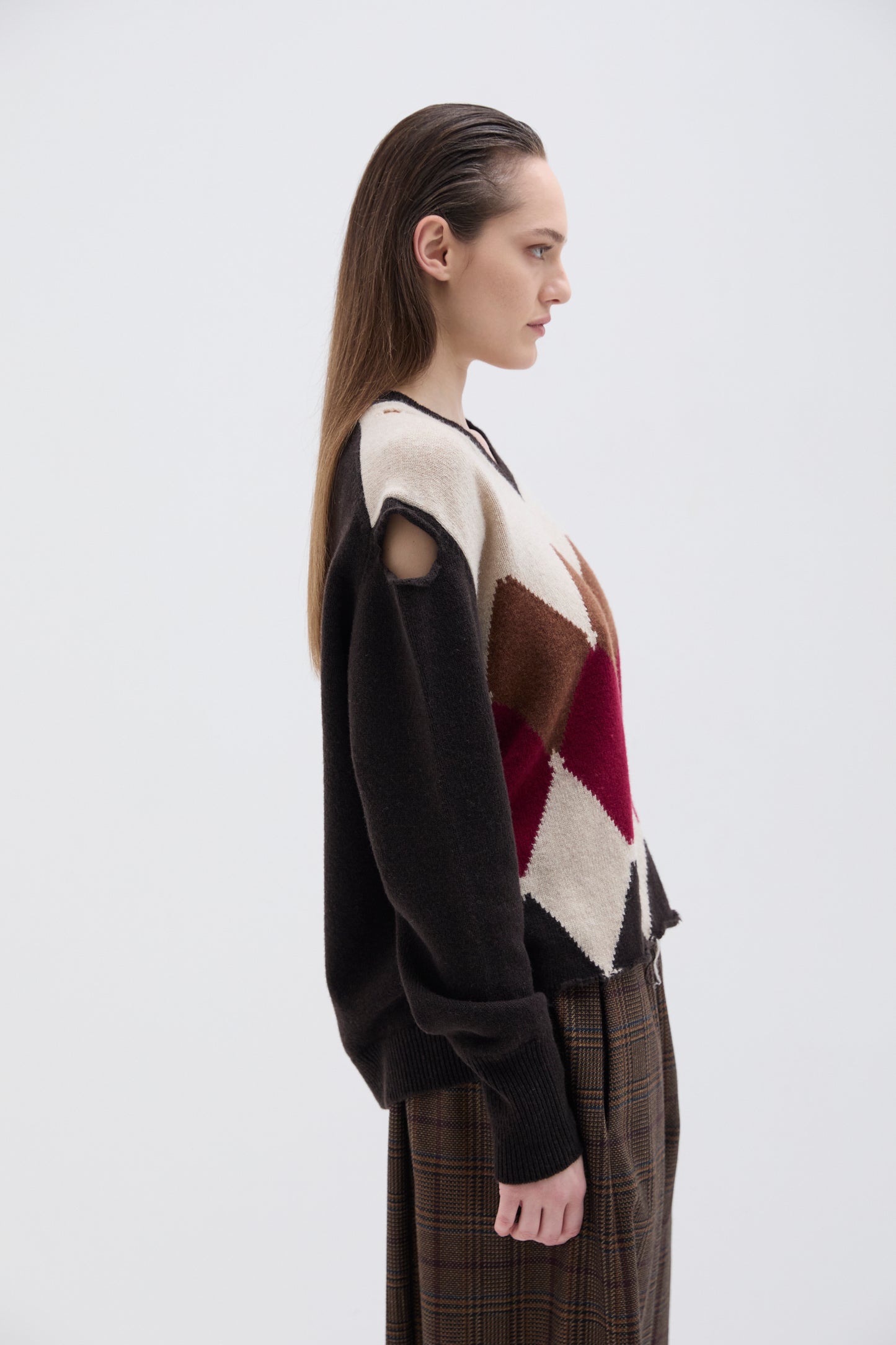 Cardigan Phisique Du Role righe army