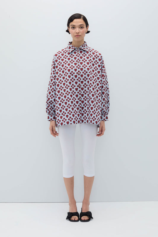 Camicia Rita Row Lucero Print