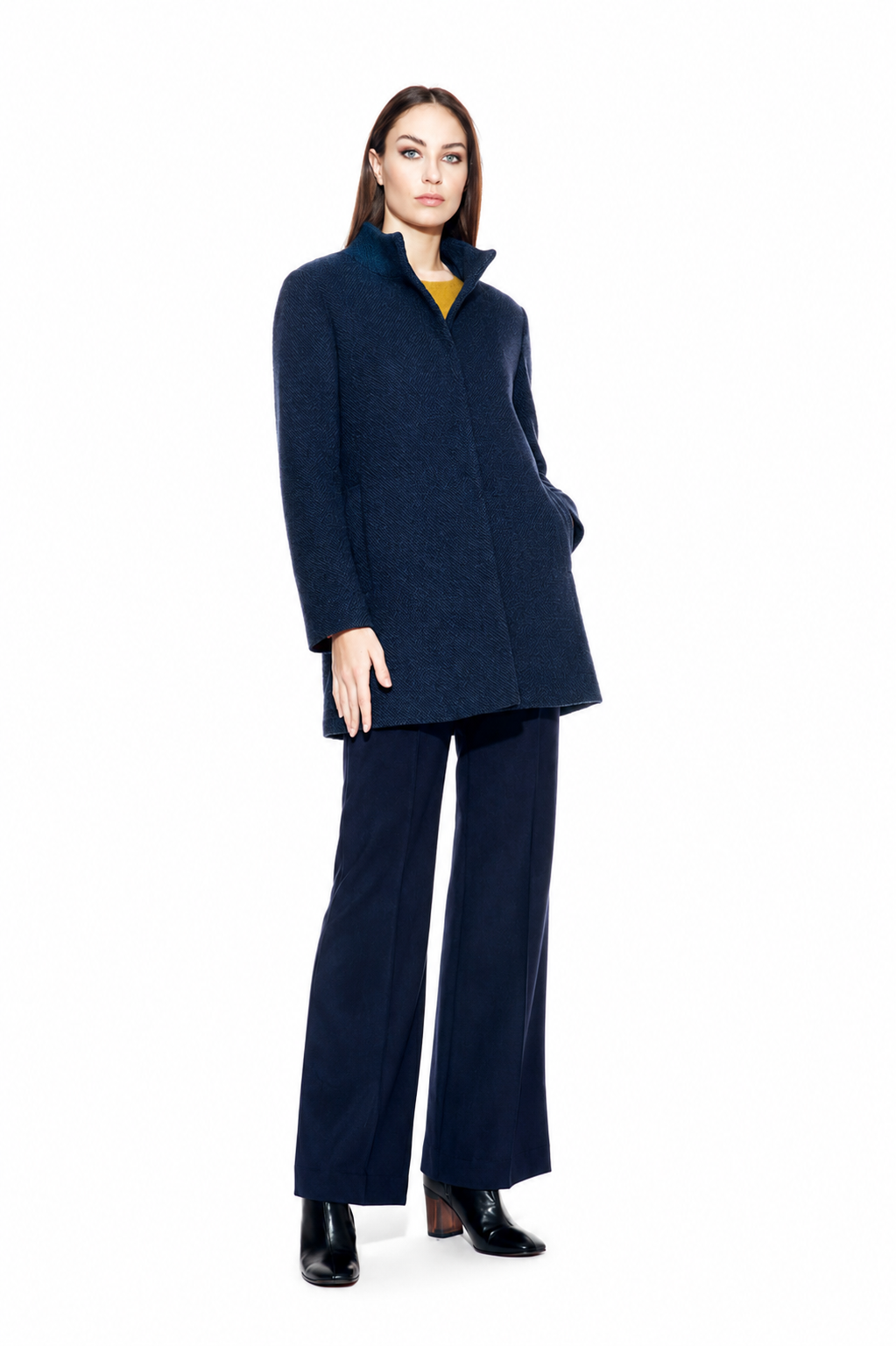 Pantalone Flirt velluto blu