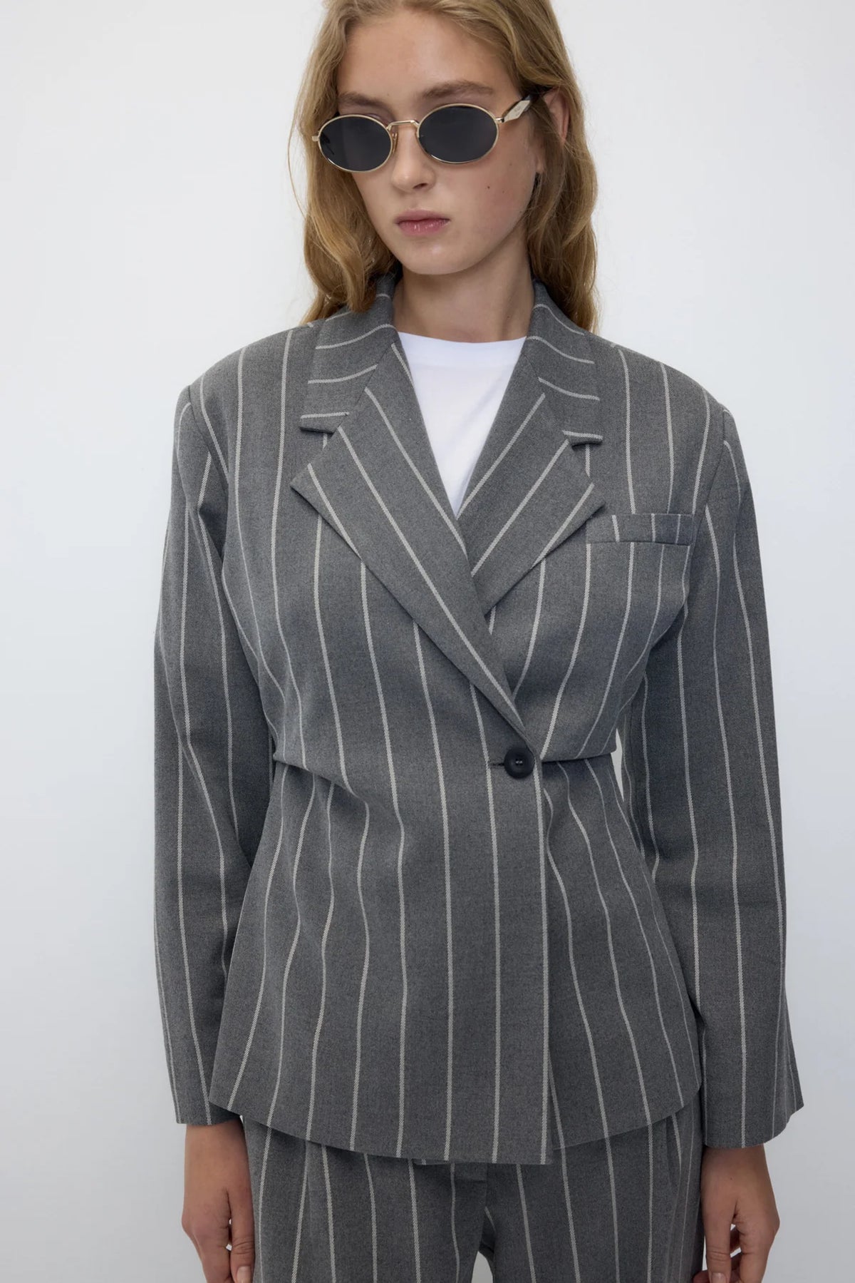 Giacca Rita Row Paul blazer grey